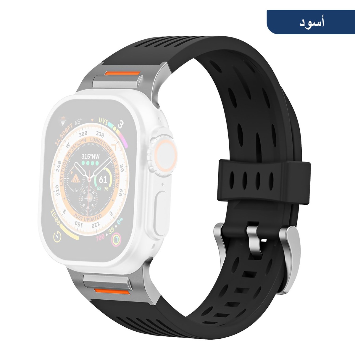 Breathable Silicone Apple Ultra Watch Band