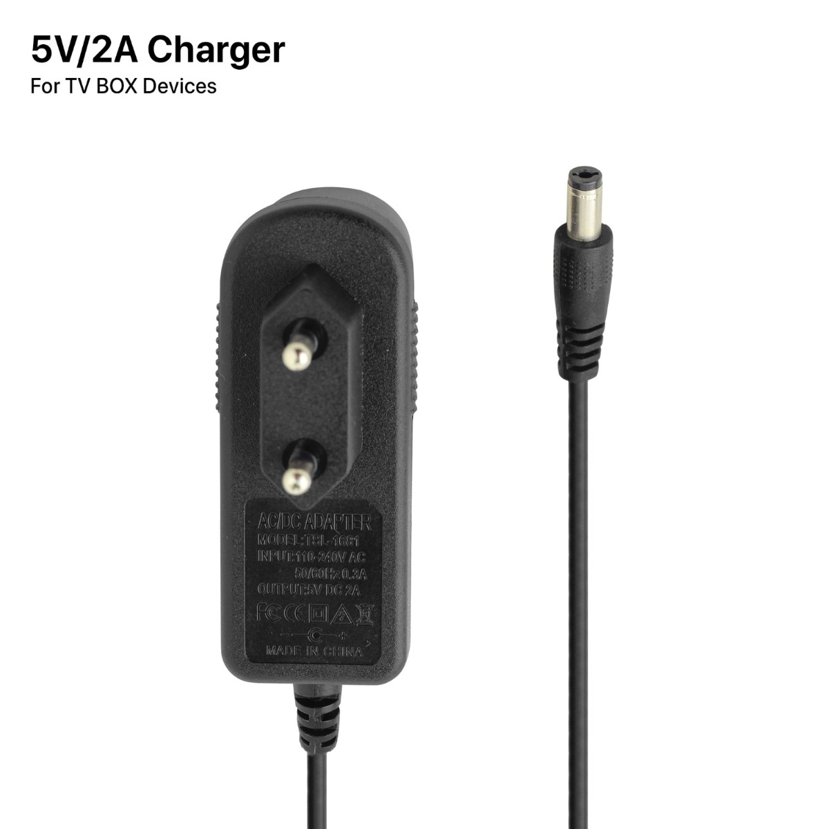 TV BOX 5V/2A Charger