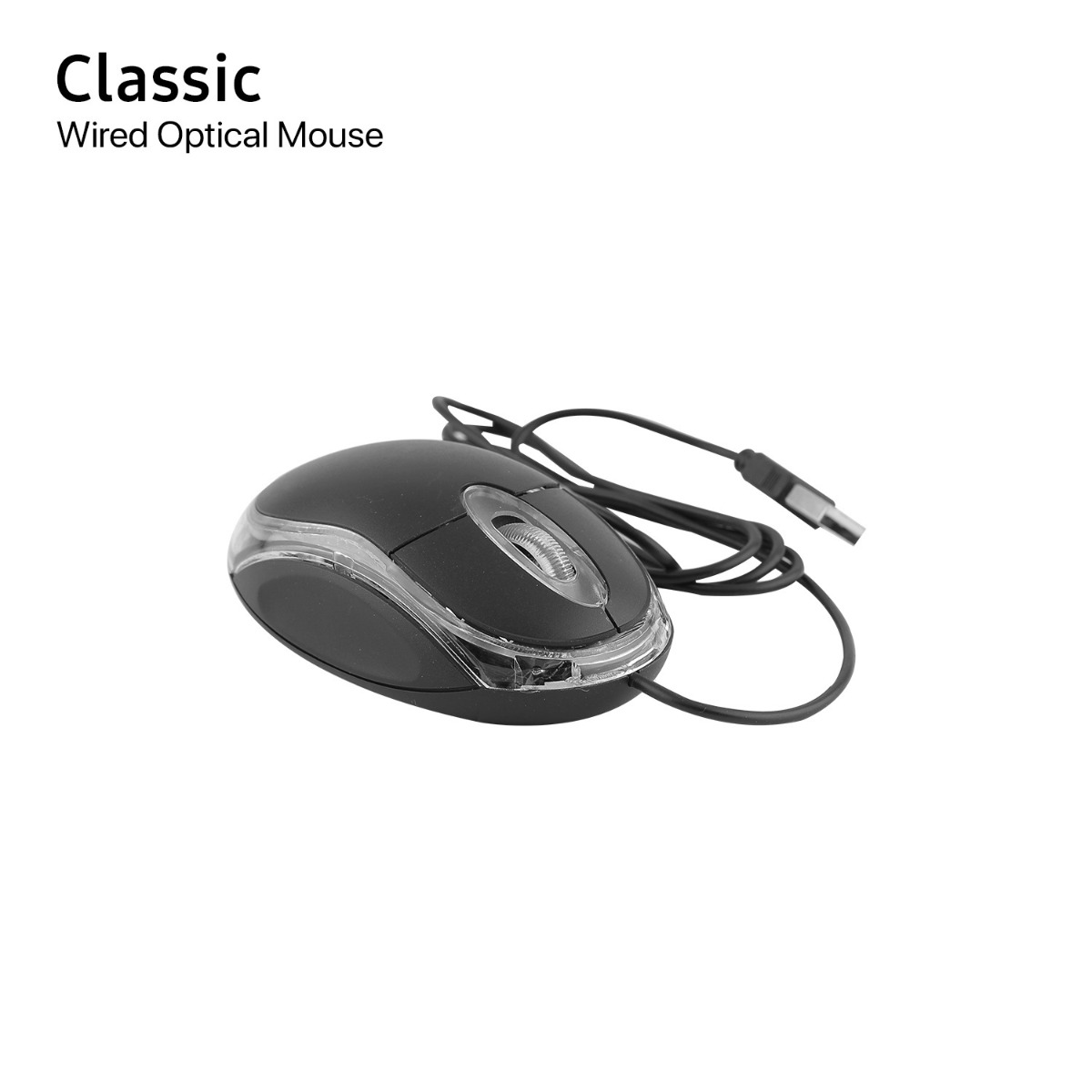 Classic Wired Optical Mouse