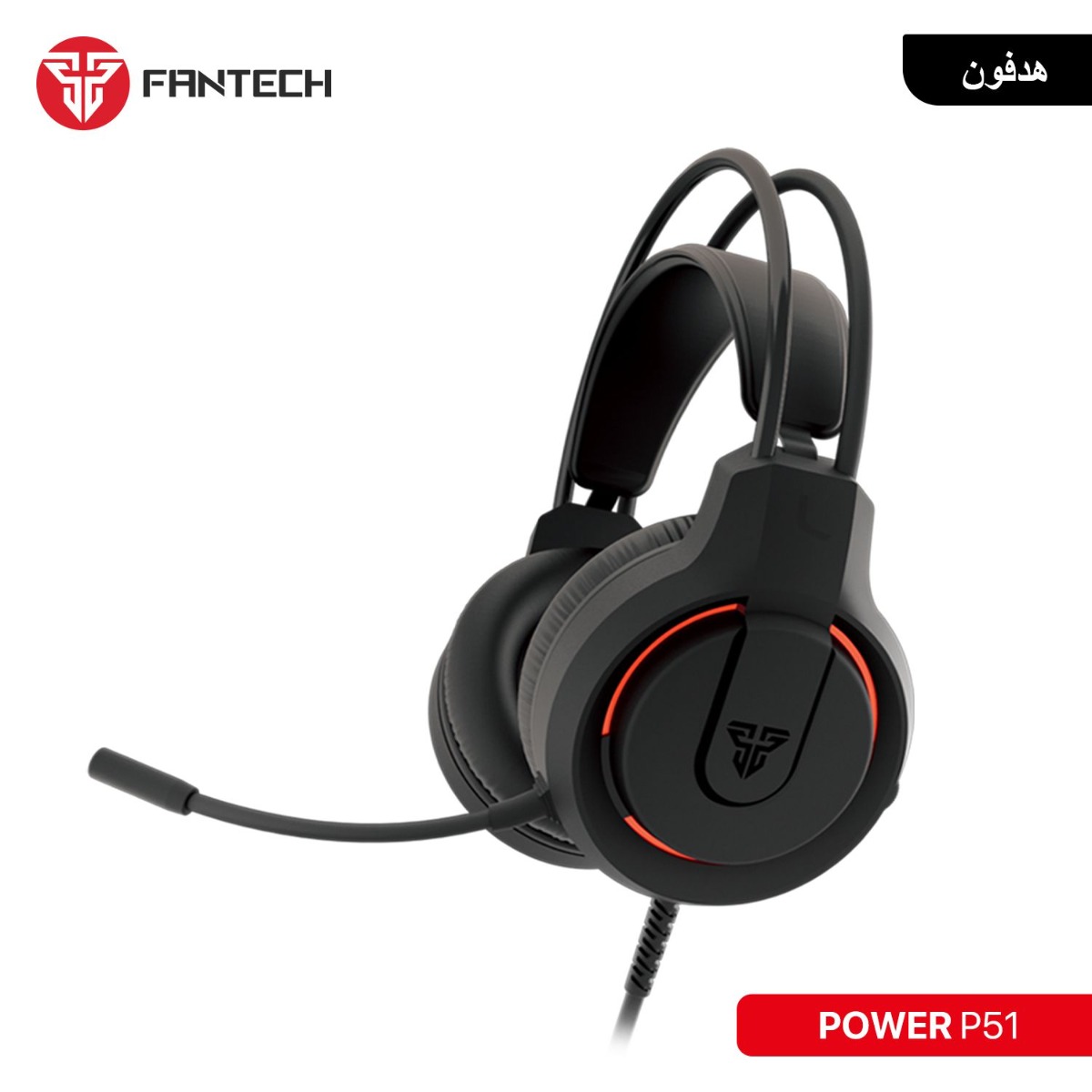 بكج اكسسوارات FANTECH POWER P51 5in1 سلكي لألعاب الكمبيوتر