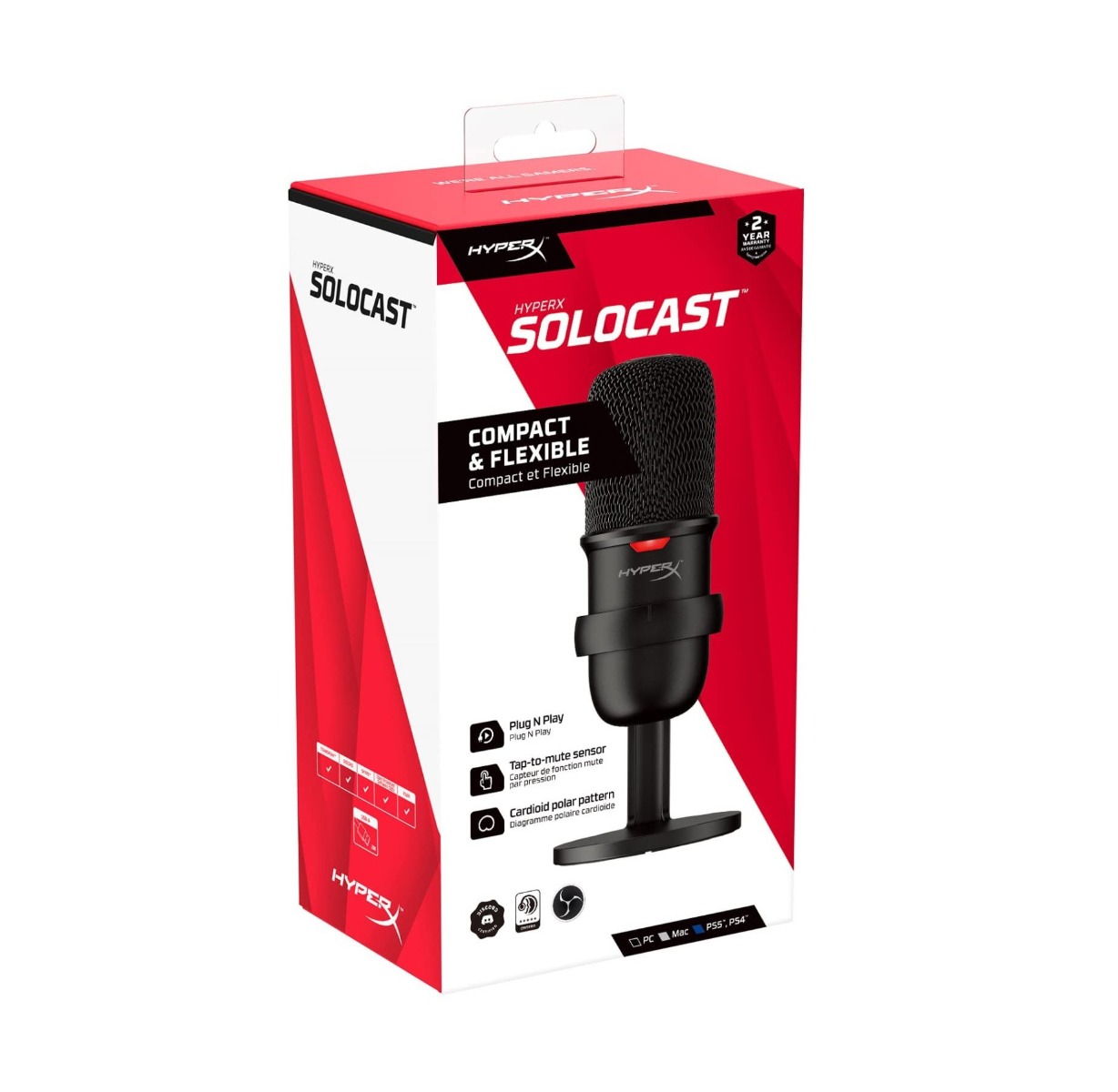 HyperX SoloCast Computer Gaming Microphone