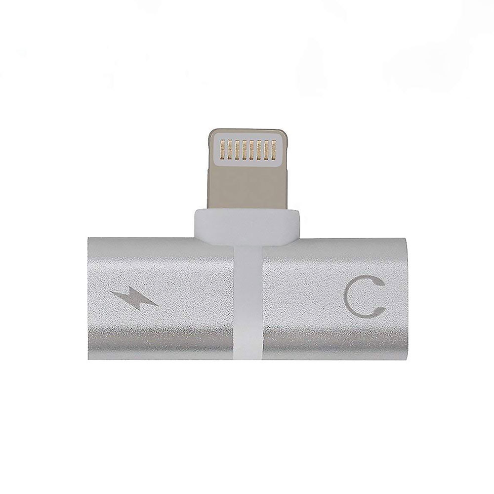 تحويلة صوت 7G ميني Lightning مع مدخلين (2 في 1)
