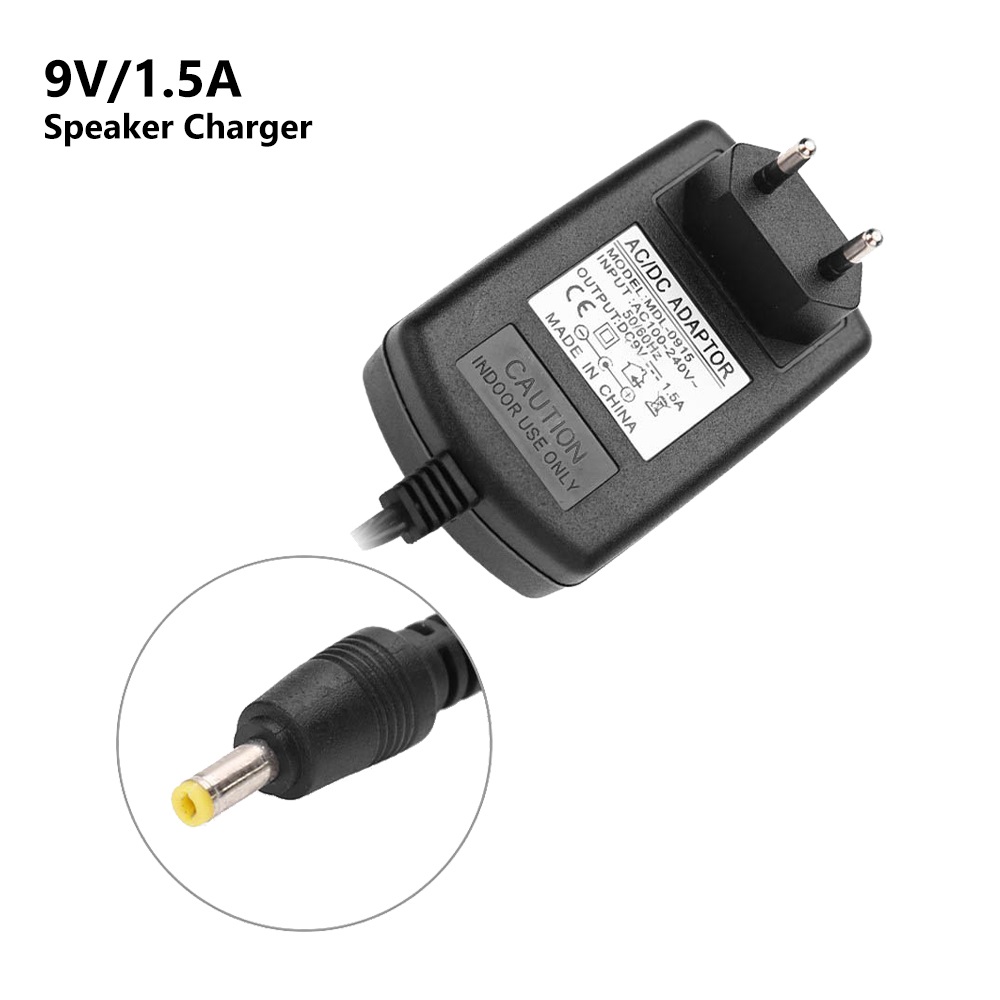 9V/1.5A Speaker Charger