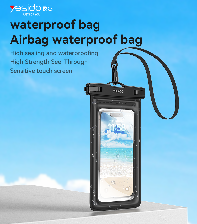 YESIDO WB50 Waterproof Mobile Case