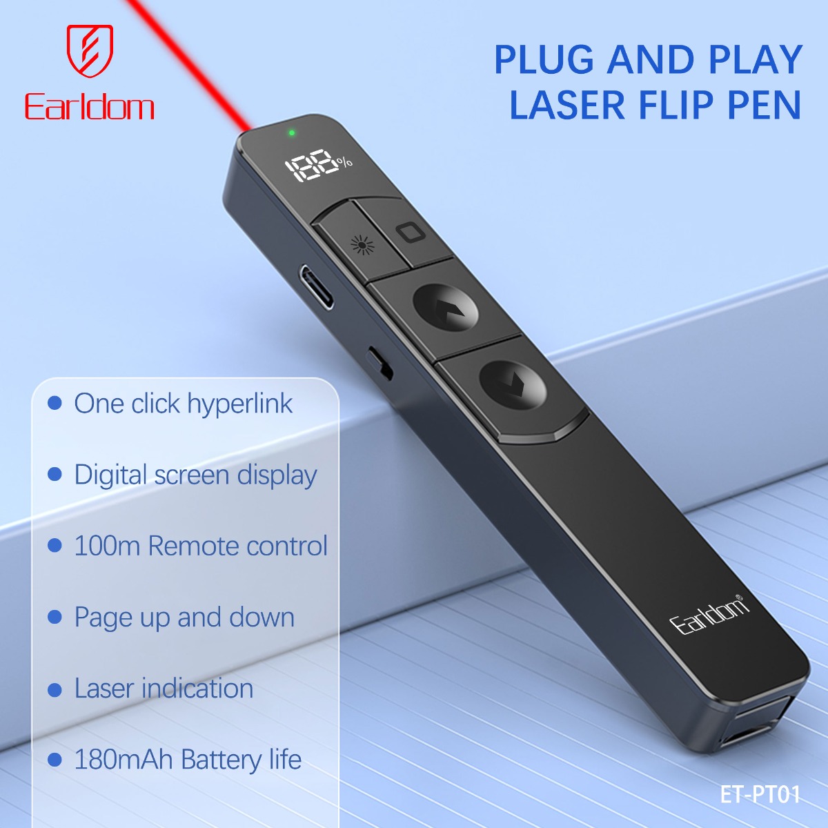 Earldom ET-PT01 Laser Control Pen