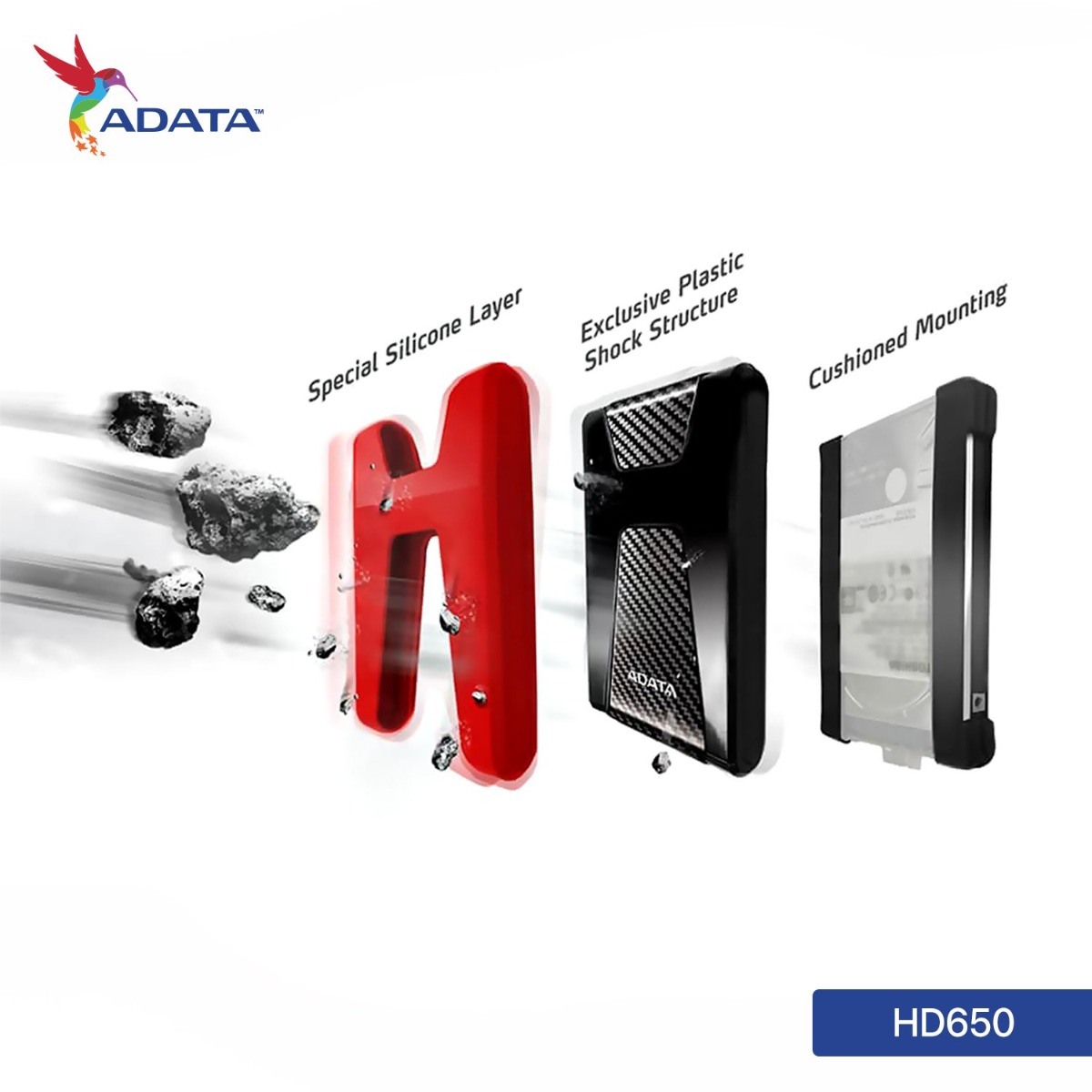 هارديسك ADATA HD650 External HDD