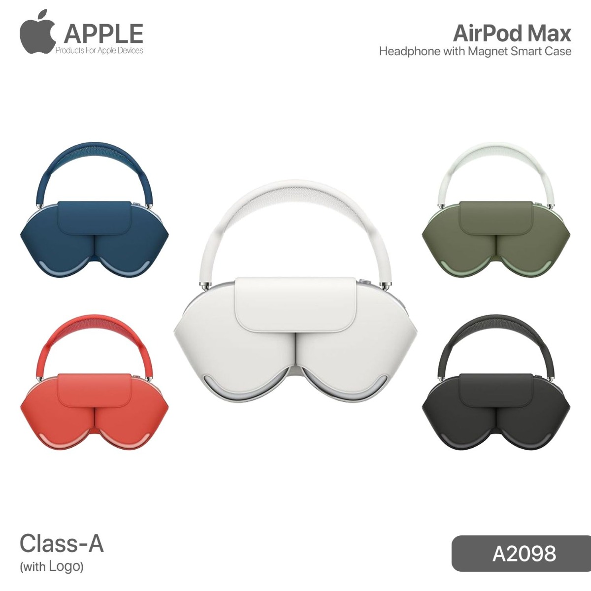 سماعة الرأس AirPods Max بلوتوث مع لوجو (Class-A)