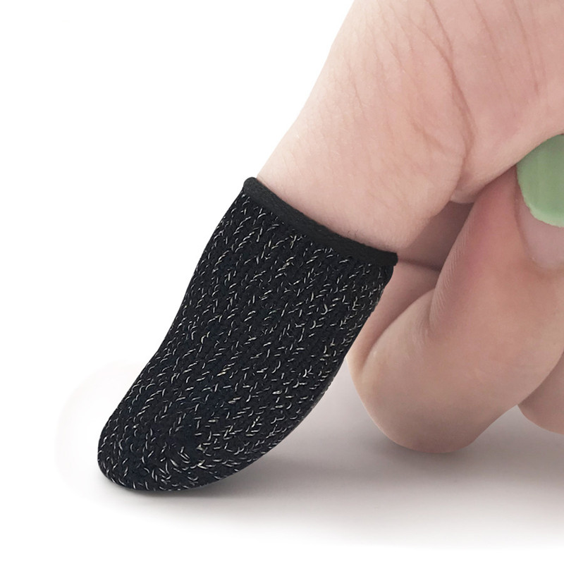 Anti-Sweat Finger Sleeves For Mobile Gaming
