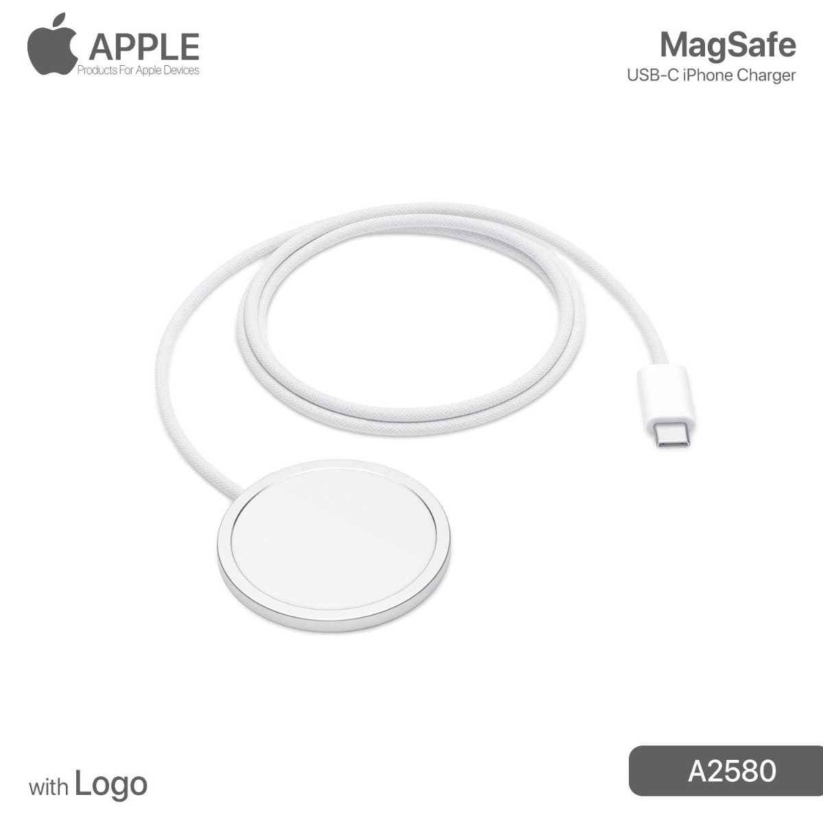 Apple 25W MagSafe Charger with Logo