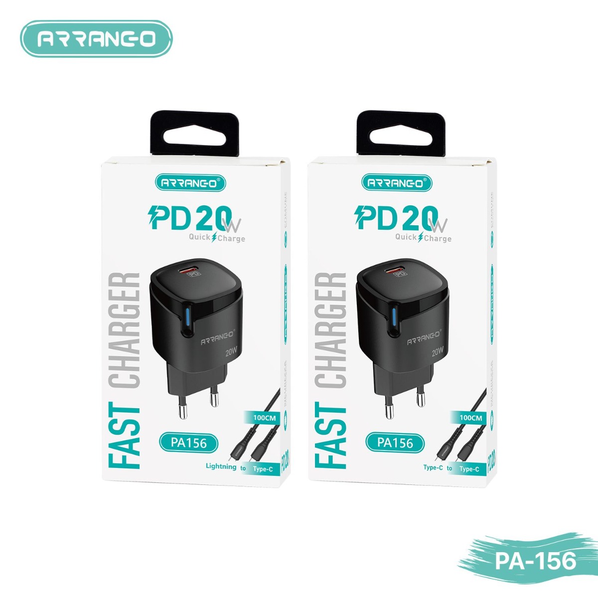 شاحن ARRANCO PA156 20W PD