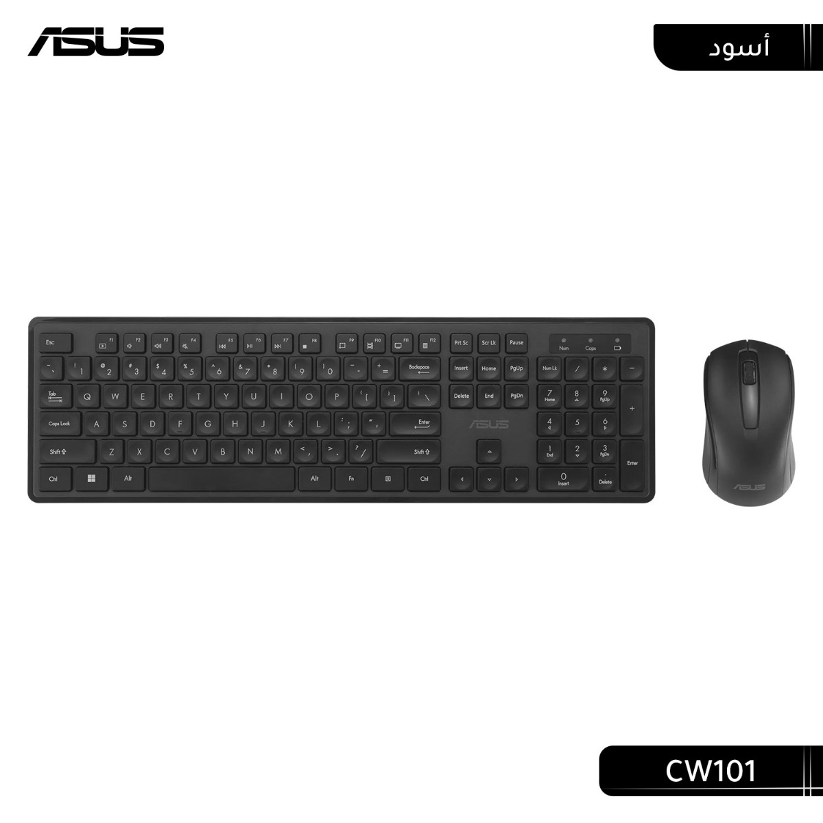 كيبورد وماوس ASUS CW101 لاسلكي