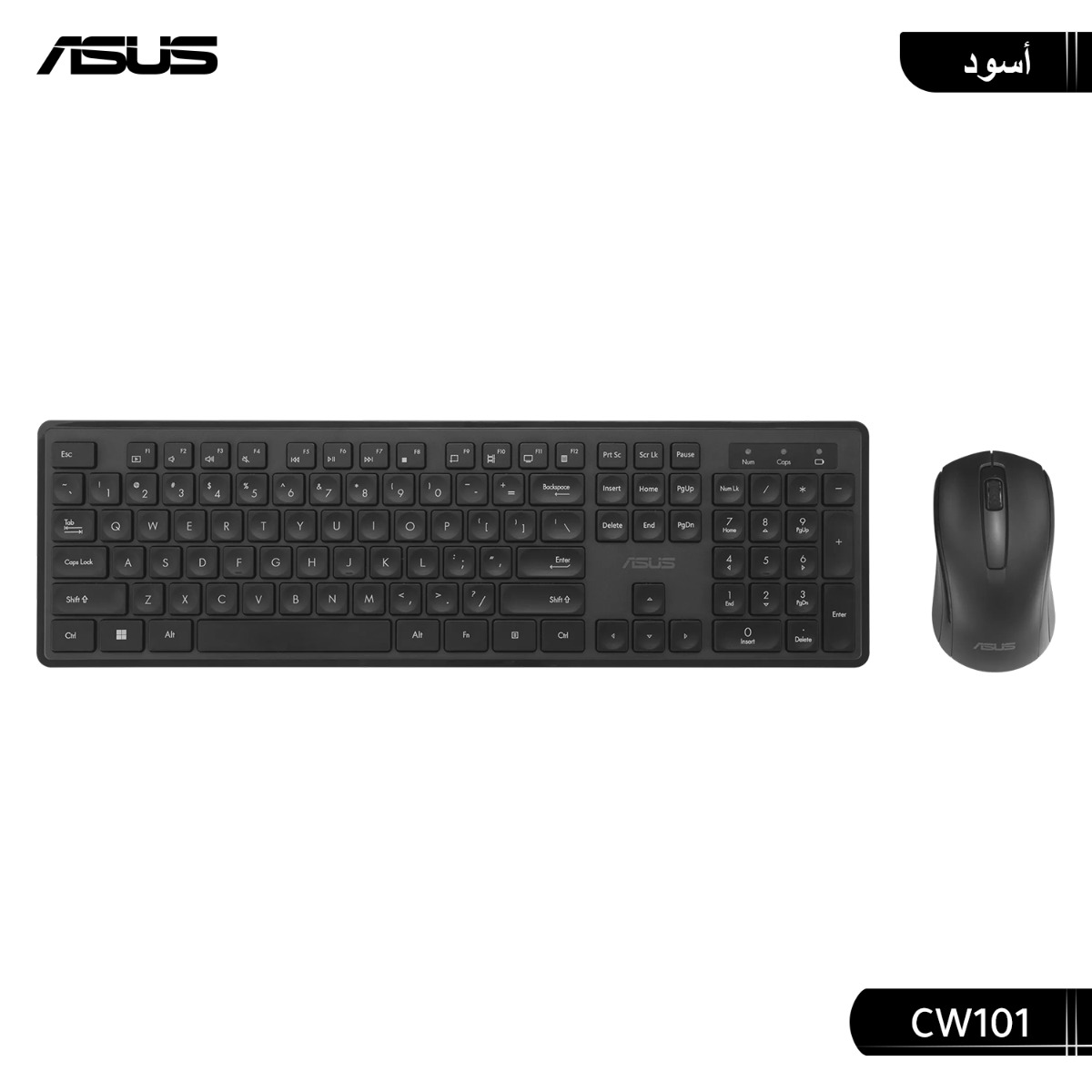 كيبورد وماوس ASUS CW101 لاسلكي