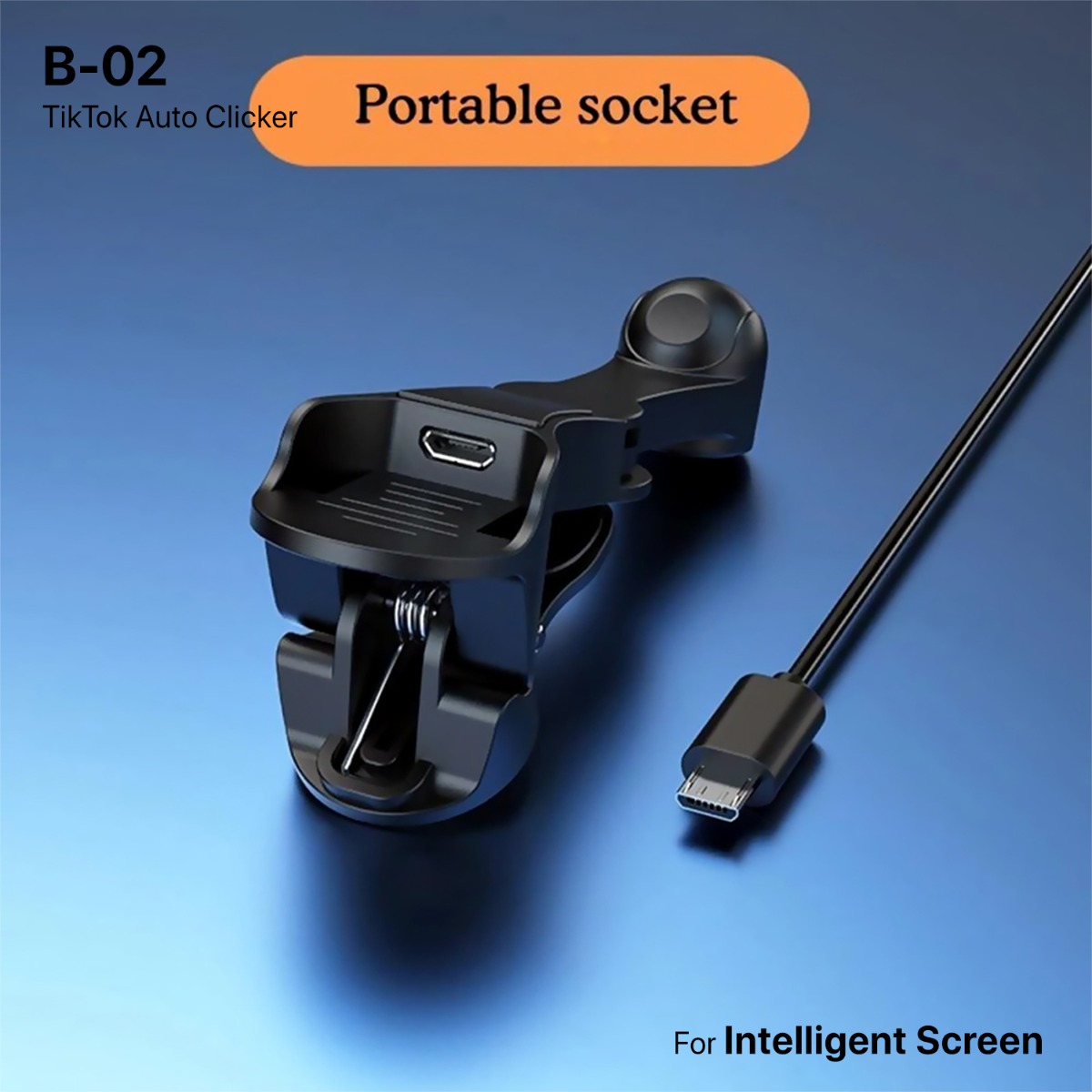 B-02 Intelligent Screen Auto Clicker For TikTok