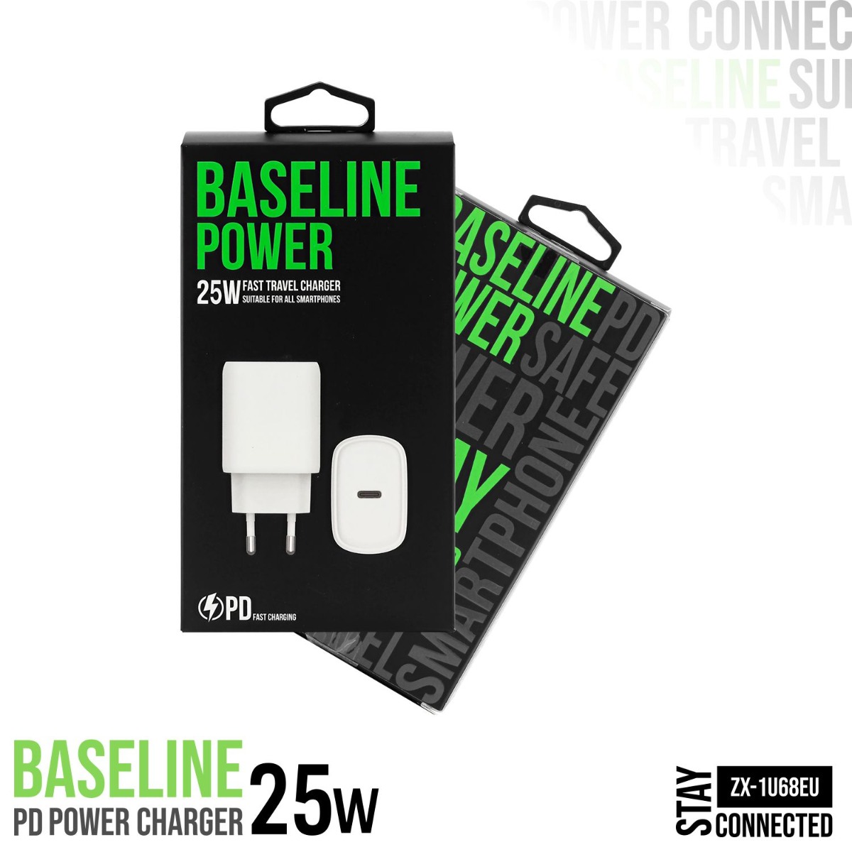 شاحن BASELINE ZX-1U68EU 25W PD
