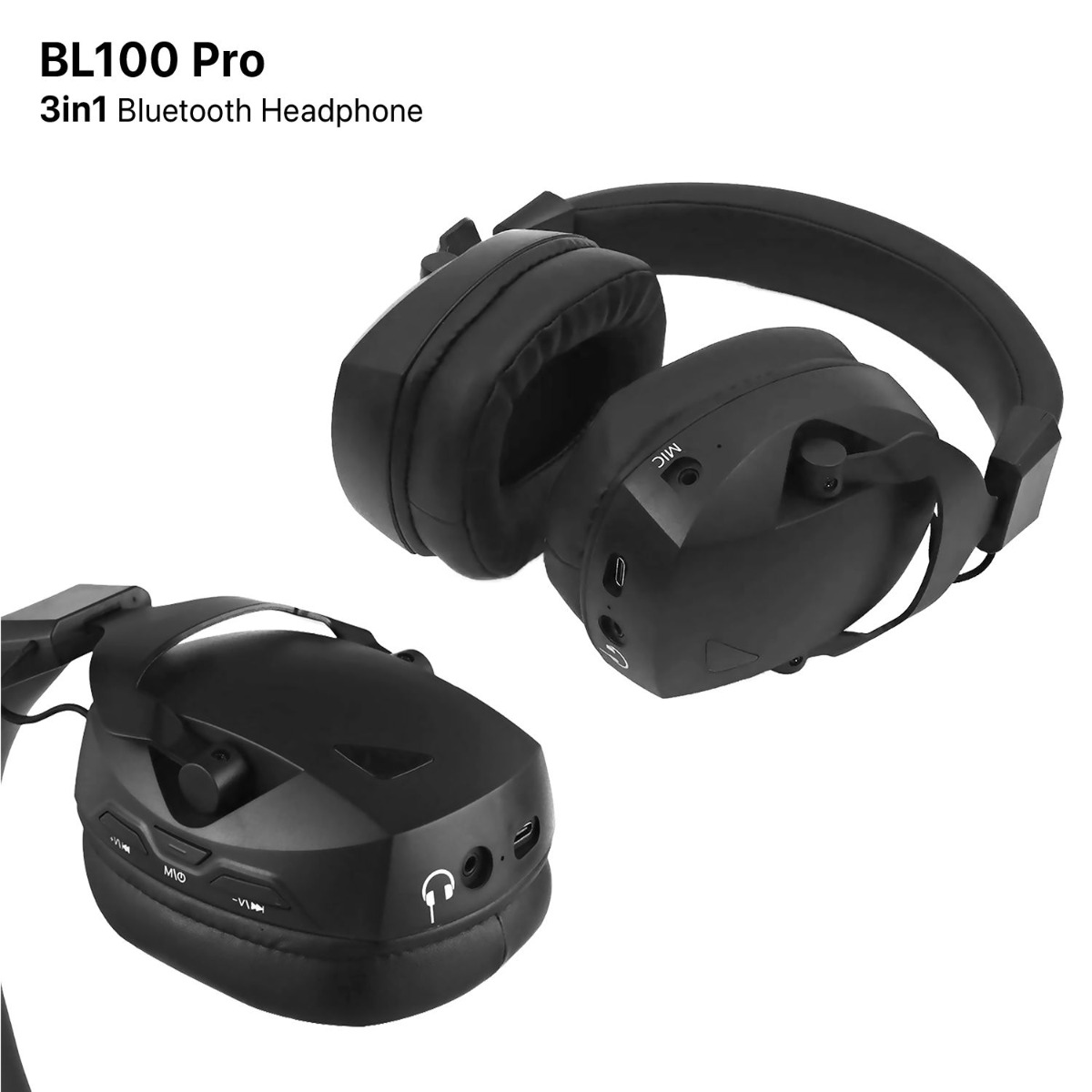 سماعة الرأس BL100 Pro 3in1 لألعاب الكمبيوتر والموبايل