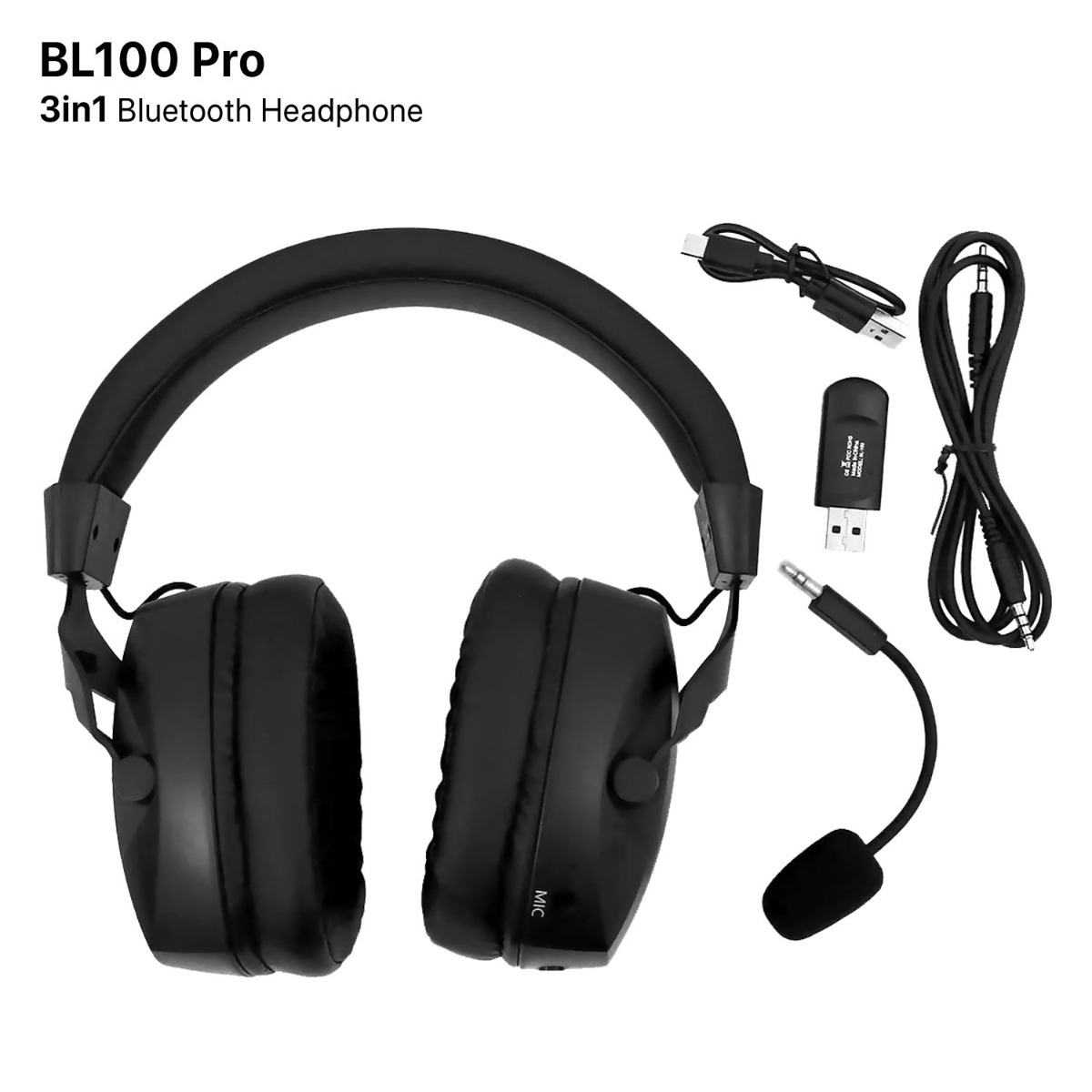 سماعة الرأس BL100 Pro 3in1 لألعاب الكمبيوتر والموبايل