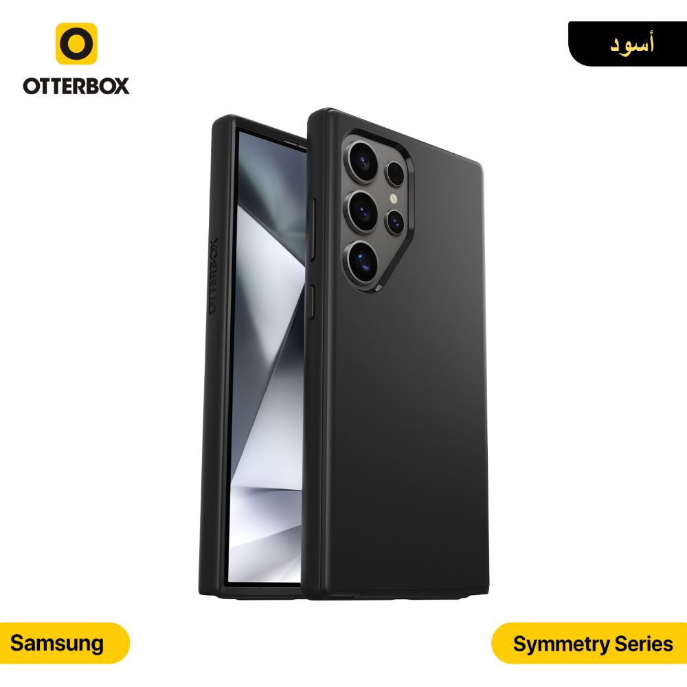 OTTERBOX Symmetry Black Mobile Back Case with Logo