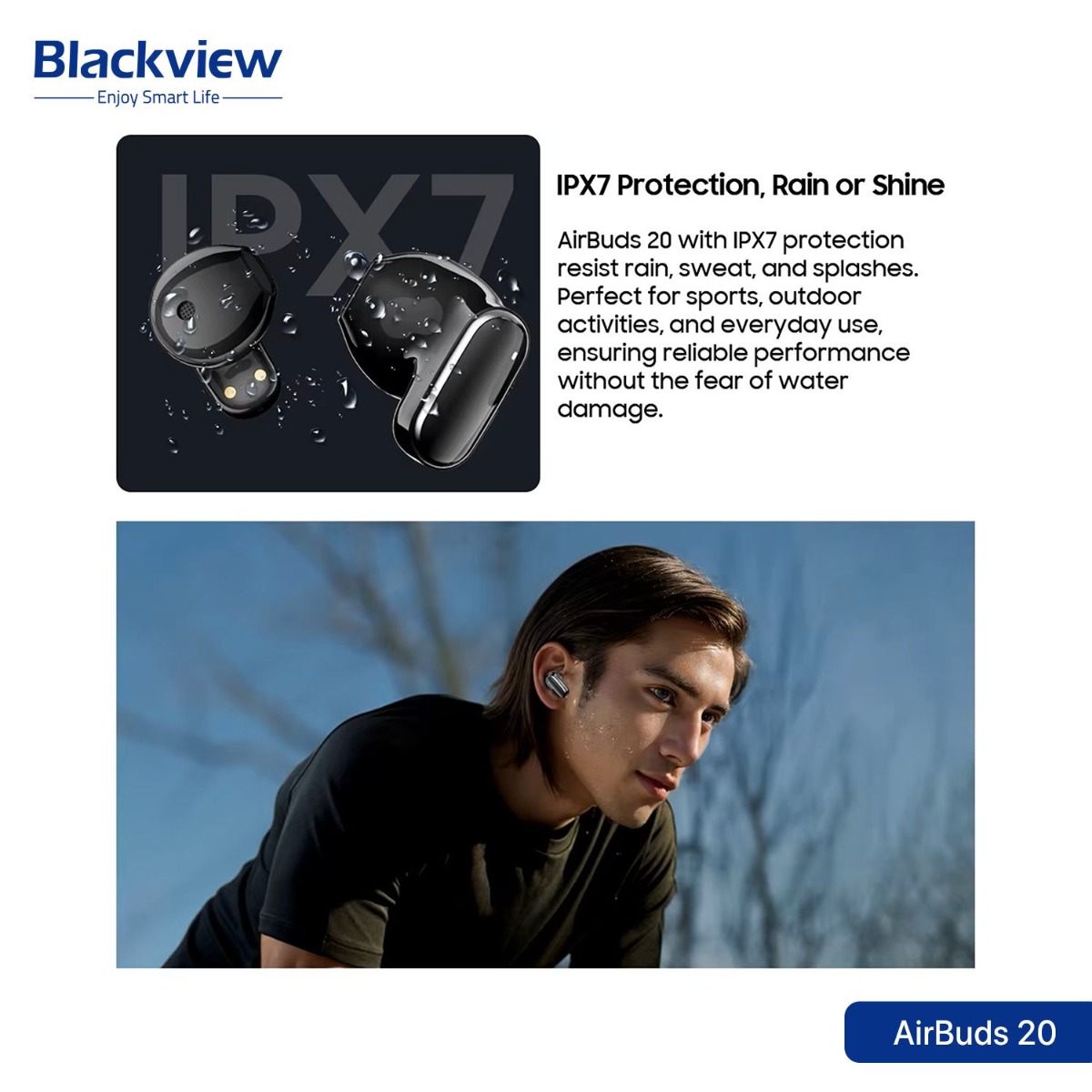 سماعة أذن Blackview AirBuds 20 بلوتوث