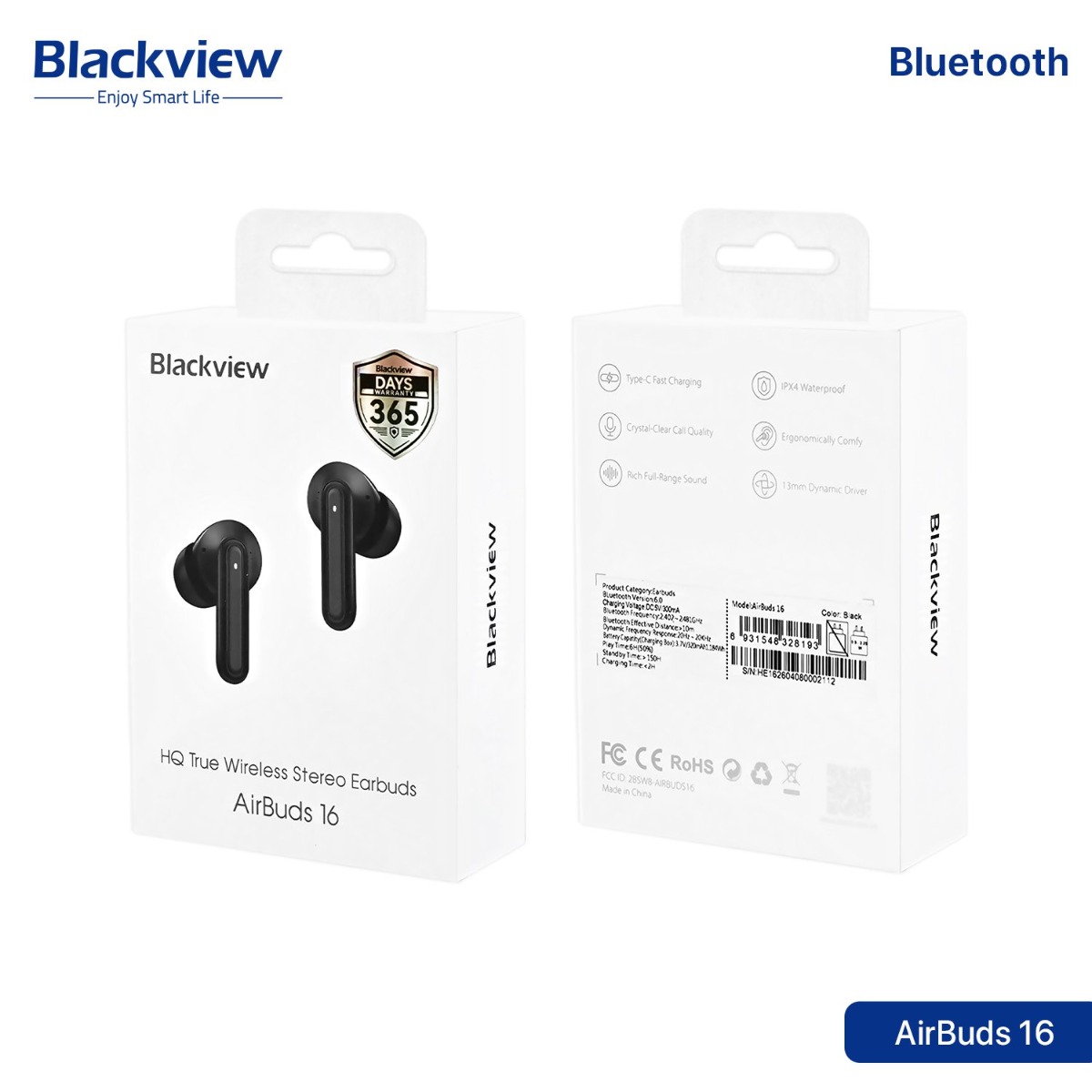 سماعة أذن Blackview AirBuds 16 بلوتوث