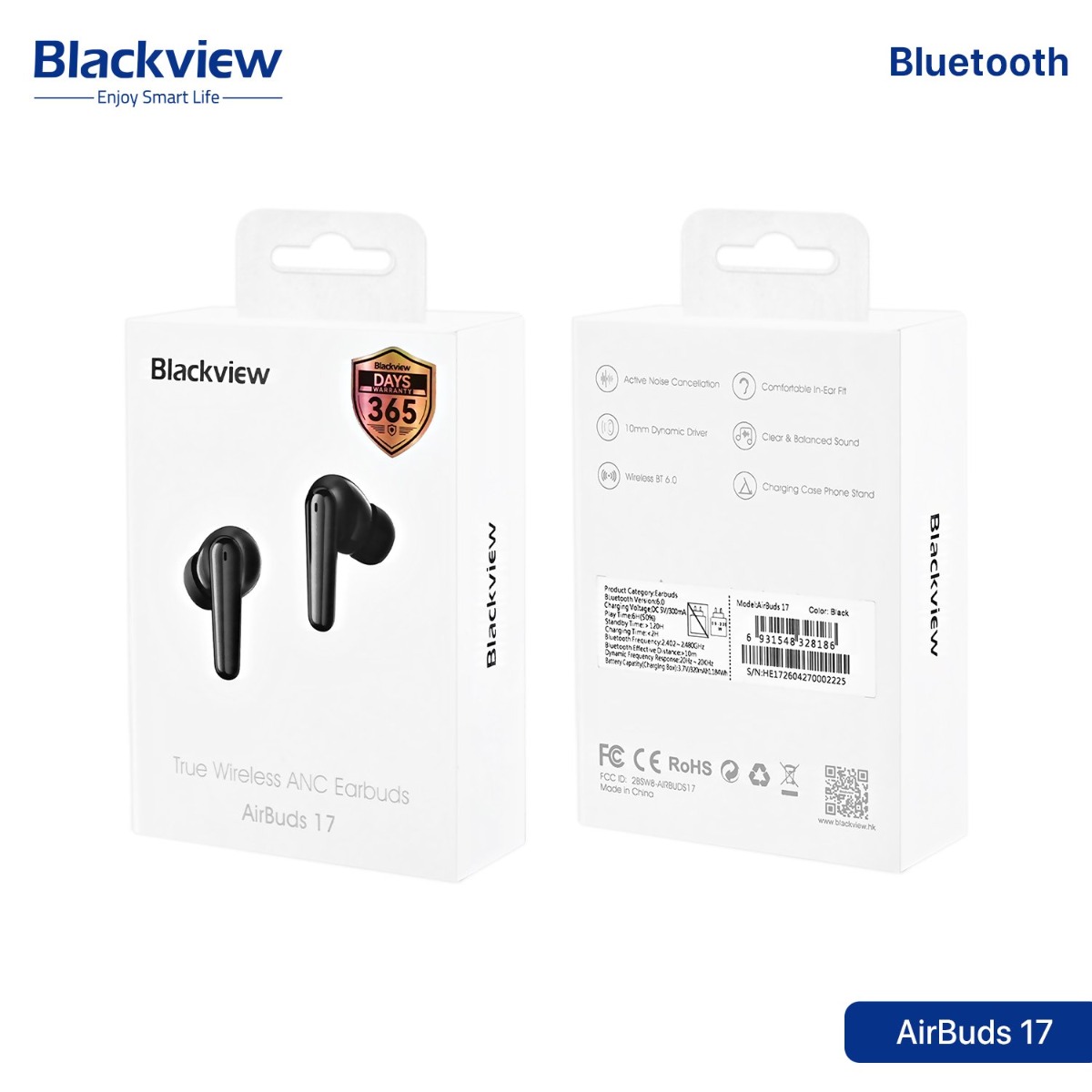 سماعة أذن Blackview AirBuds 17 بلوتوث