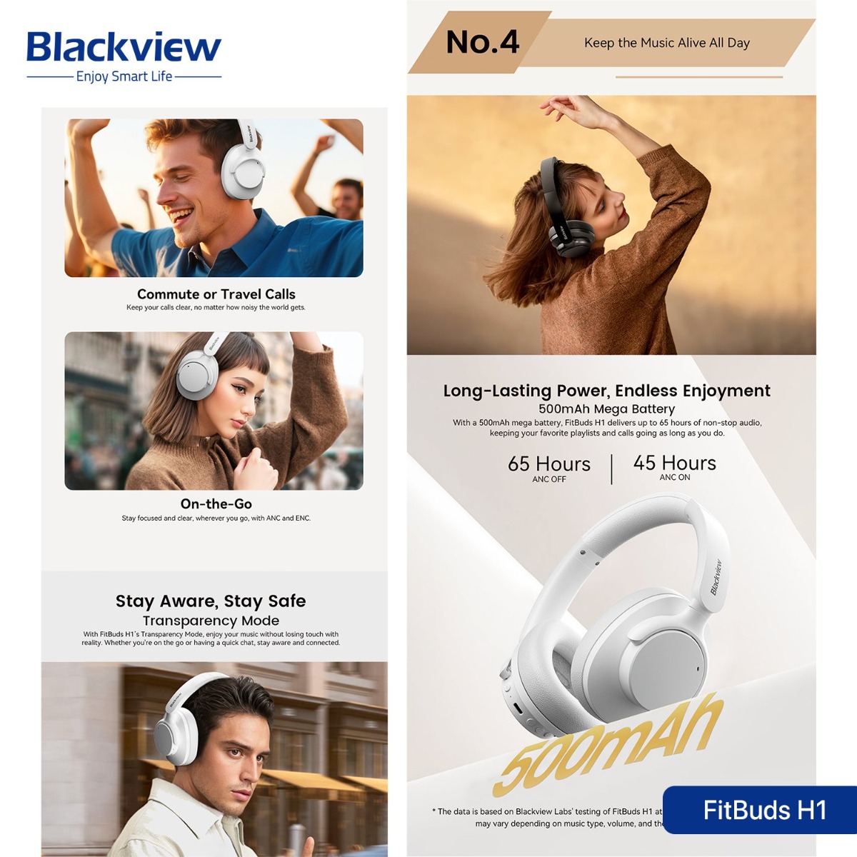 Blackview FitBuds H1 Bluetooth Headphone