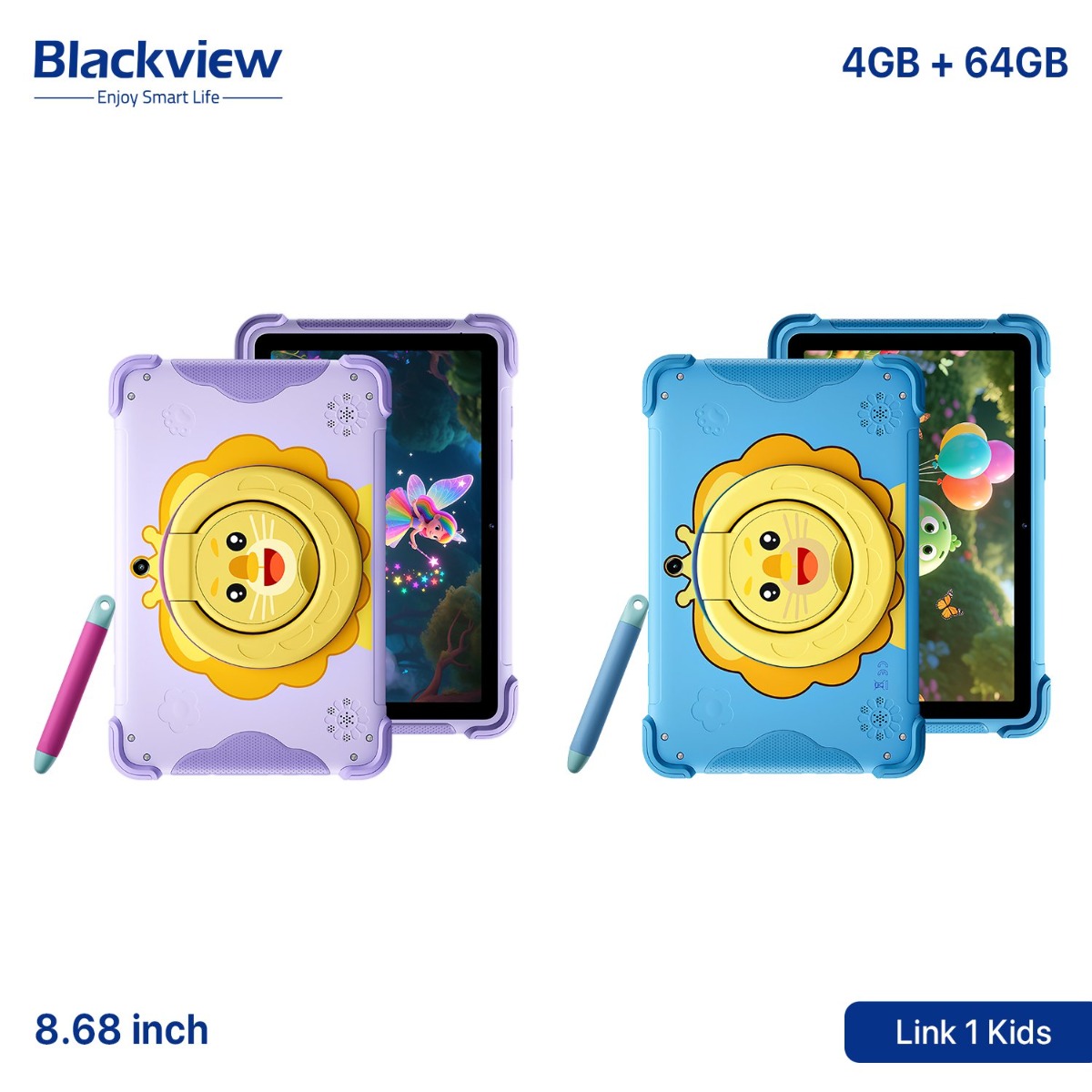 Blackview Link 1 Kids Tablet Device - (8.68inch | 64 + 4GB | WiFi)