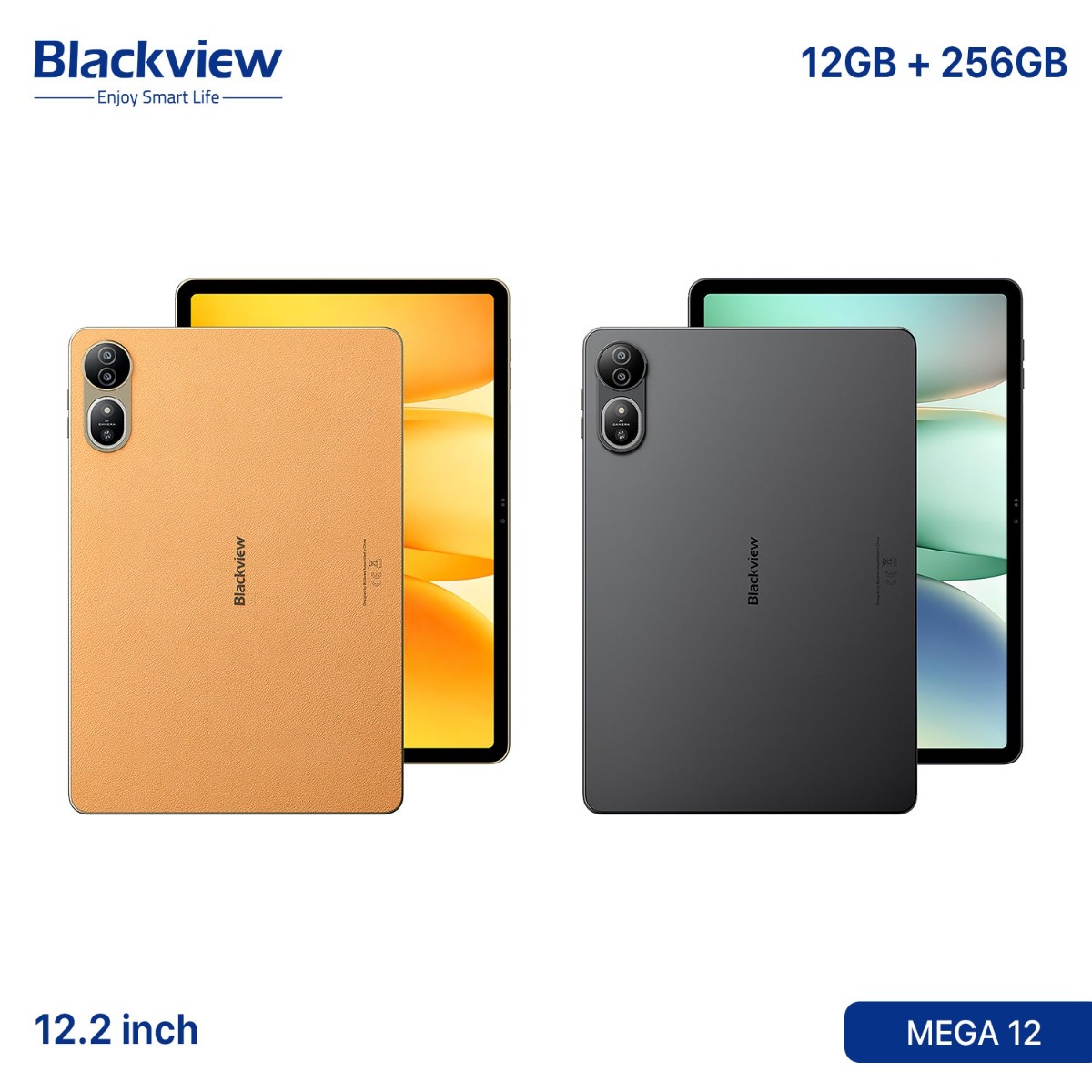 Blackview MEGA 12 Tablet Device - (12.2inch | 256 + 12GB | WiFi + 5G)