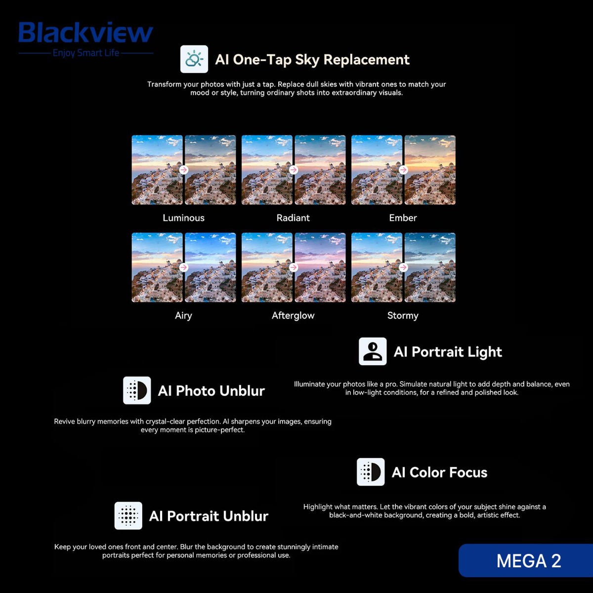 جهاز تابلت Blackview MEGA 2 - (11.97 انش | 256 + 12 جيجابايت | WiFi)