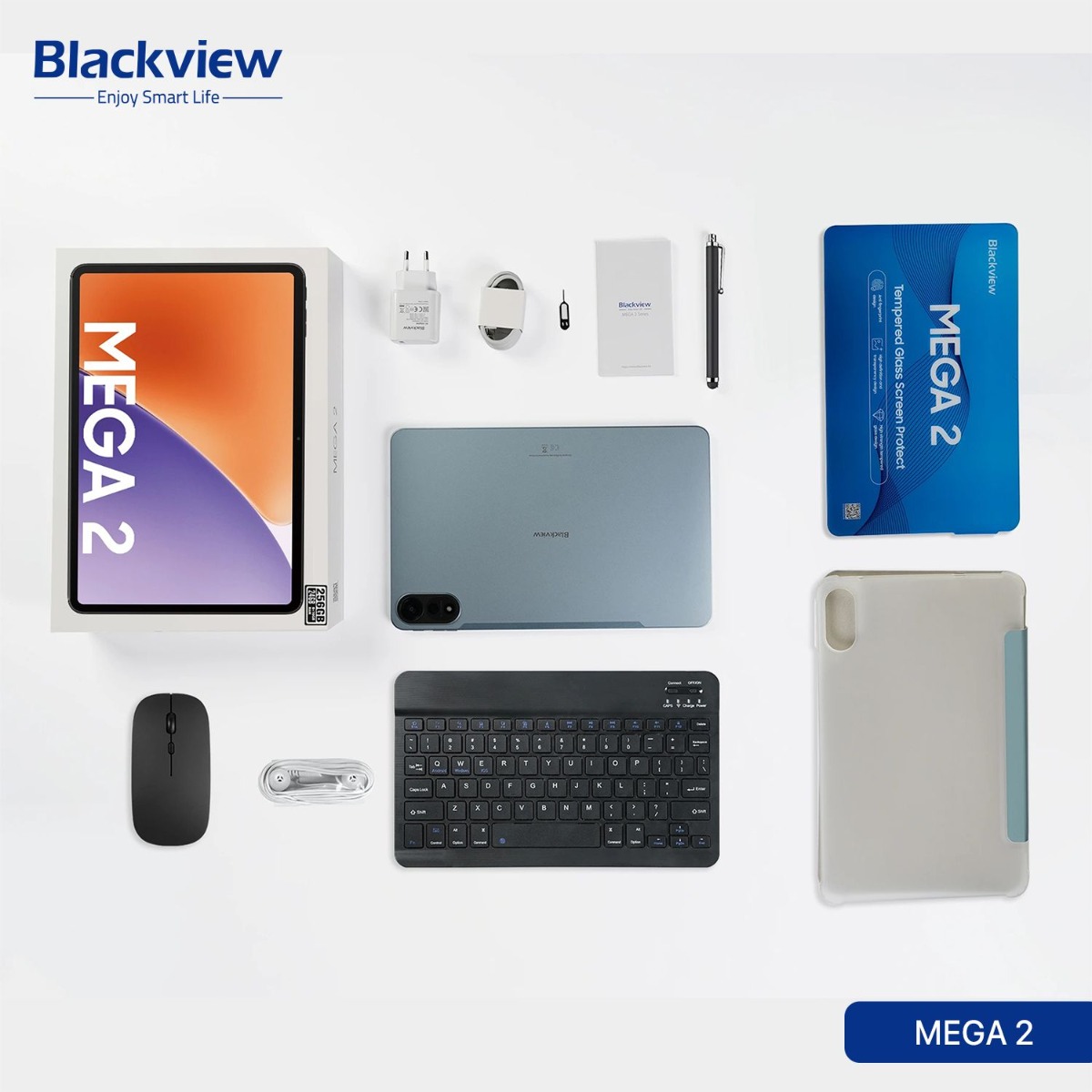 Blackview MEGA 2 Tablet Device - (11.97inch | 256 + 12GB | WiFi)