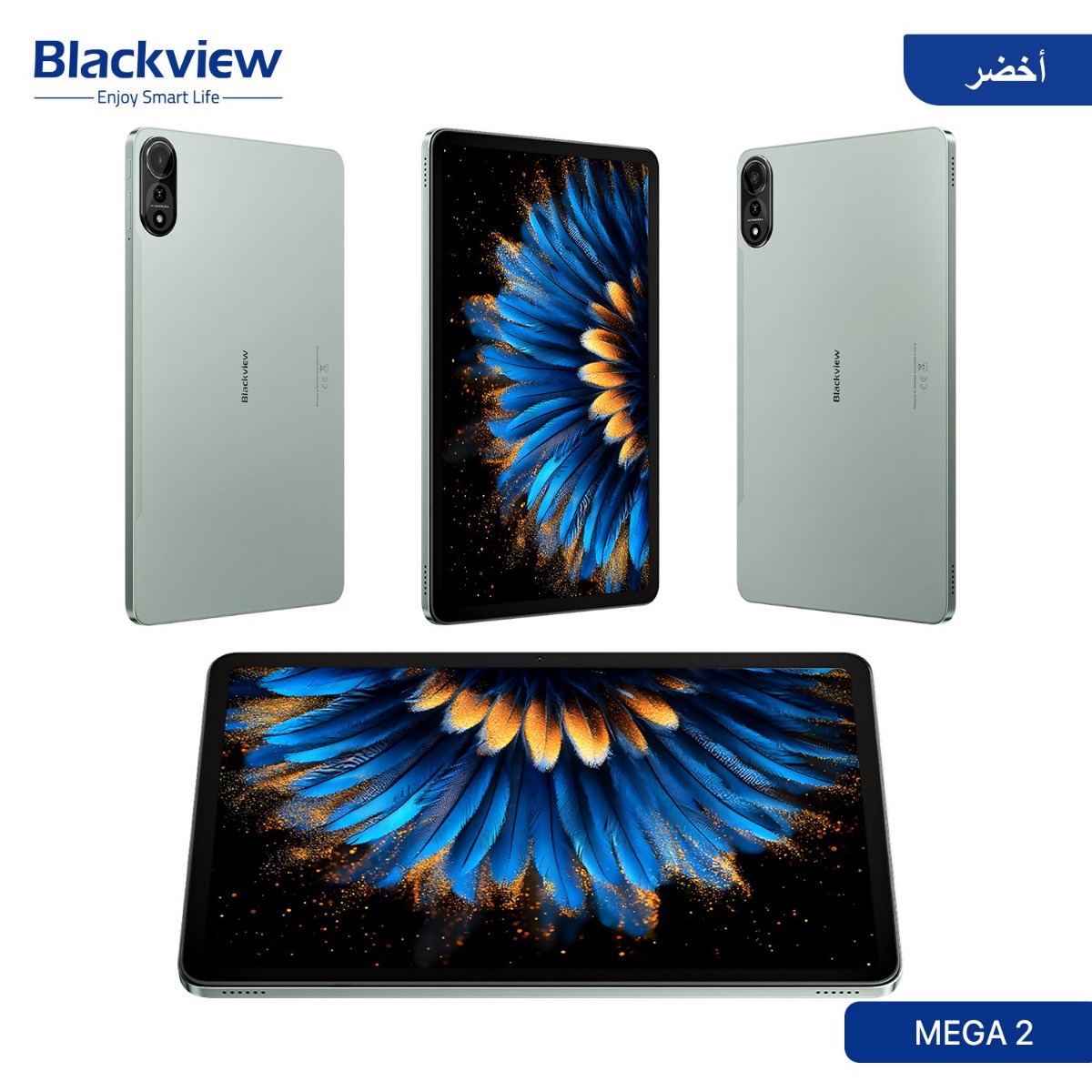 جهاز تابلت Blackview MEGA 2 - (11.97 انش | 256 + 12 جيجابايت | WiFi)