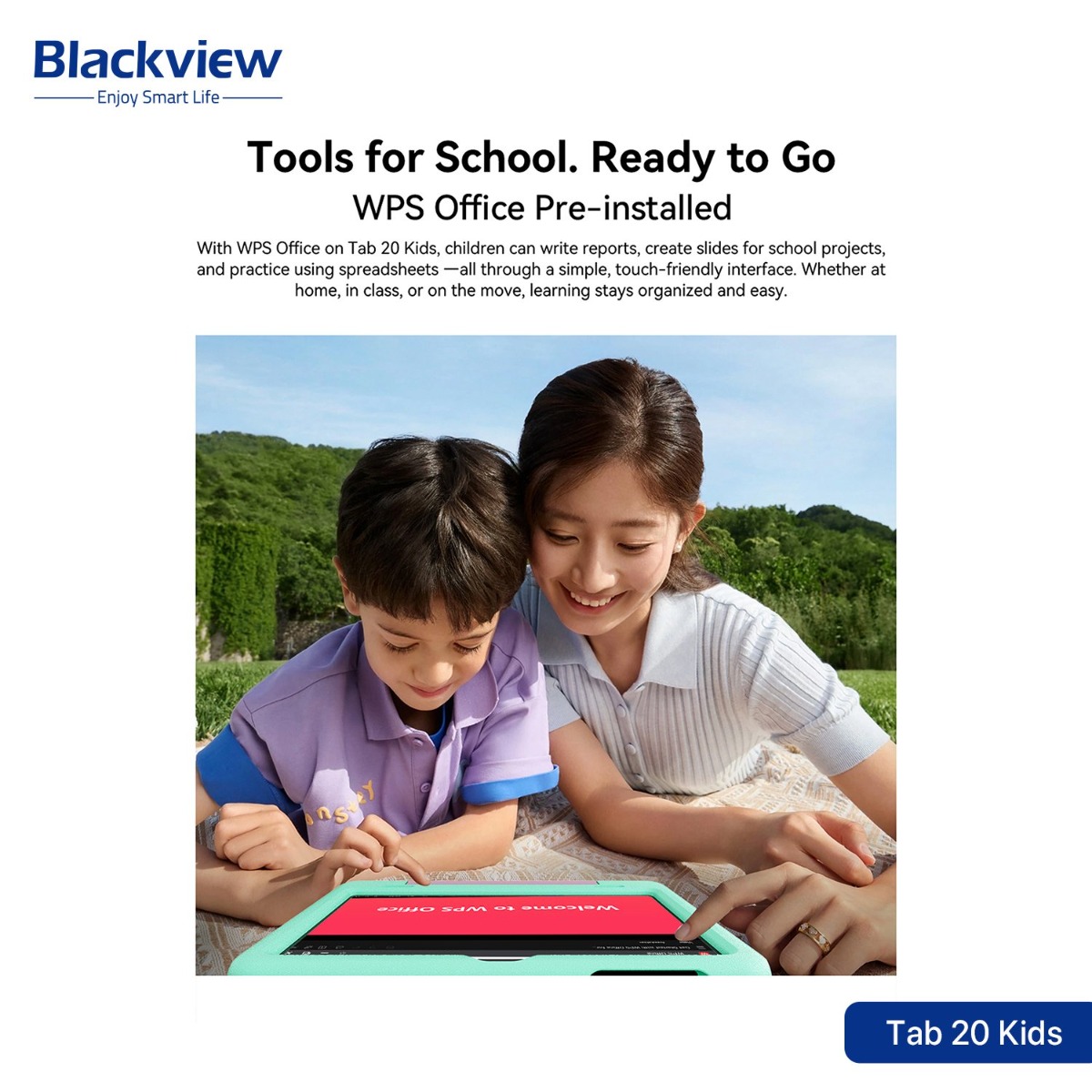جهاز تابلت Blackview Tab 20 Kids - (10.1 انش | 64 + 4 جيجابايت | WiFi)