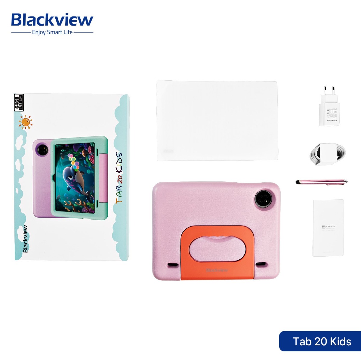 جهاز تابلت Blackview Tab 20 Kids - (10.1 انش | 64 + 4 جيجابايت | WiFi)