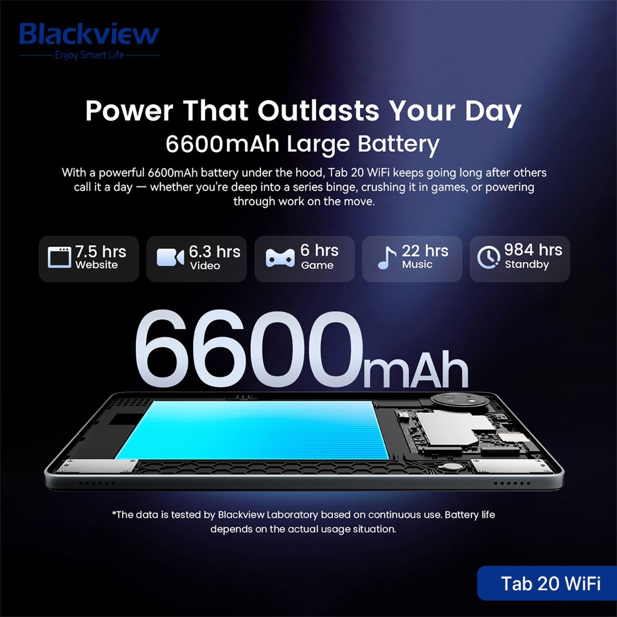 جهاز تابلت Blackview Tab 20 WiFi - (10.1 انش | 64 + 4 جيجابايت | WiFi)