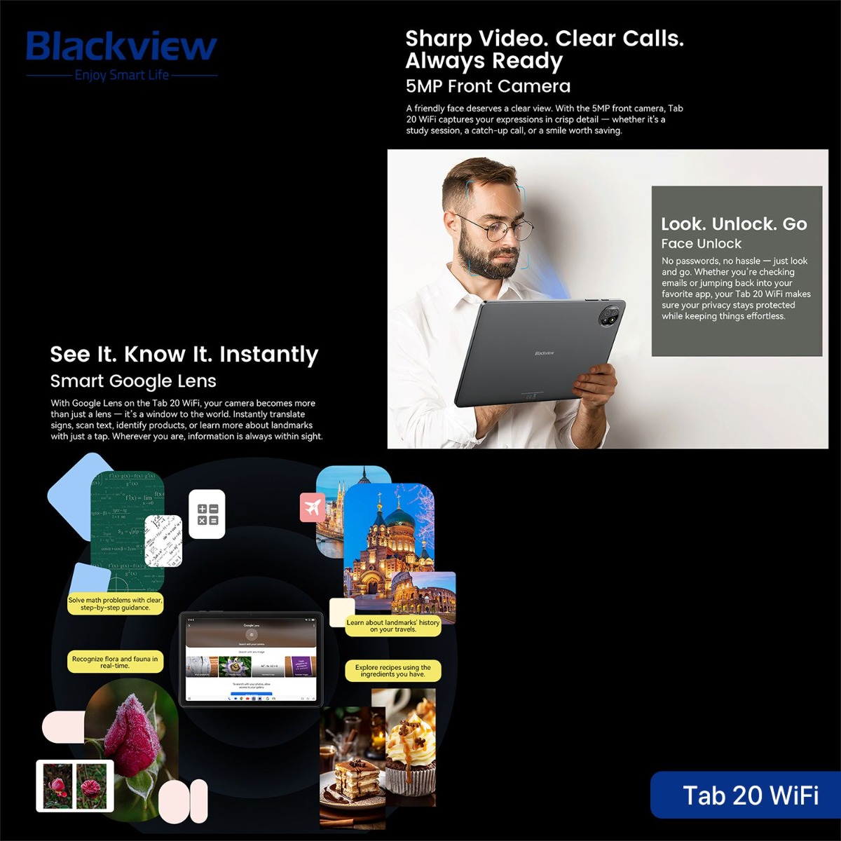 Blackview Tab 20 WiFi Tablet Device - (10.1inch | 64 + 4GB | WiFi)