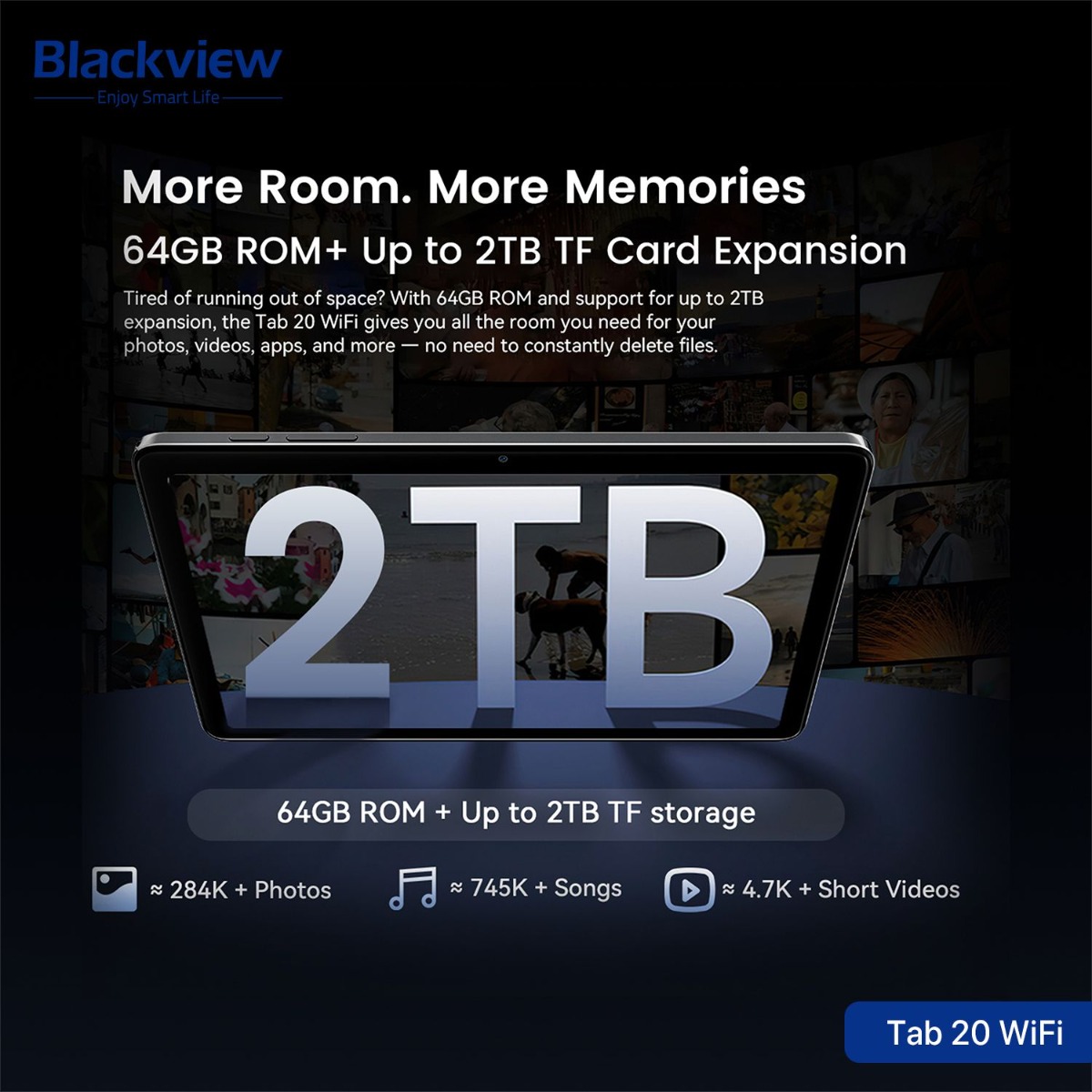 Blackview Tab 20 WiFi Tablet Device - (10.1inch | 64 + 4GB | WiFi)