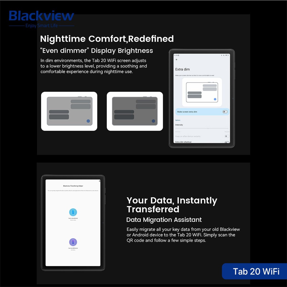 Blackview Tab 20 WiFi Tablet Device - (10.1inch | 64 + 4GB | WiFi)