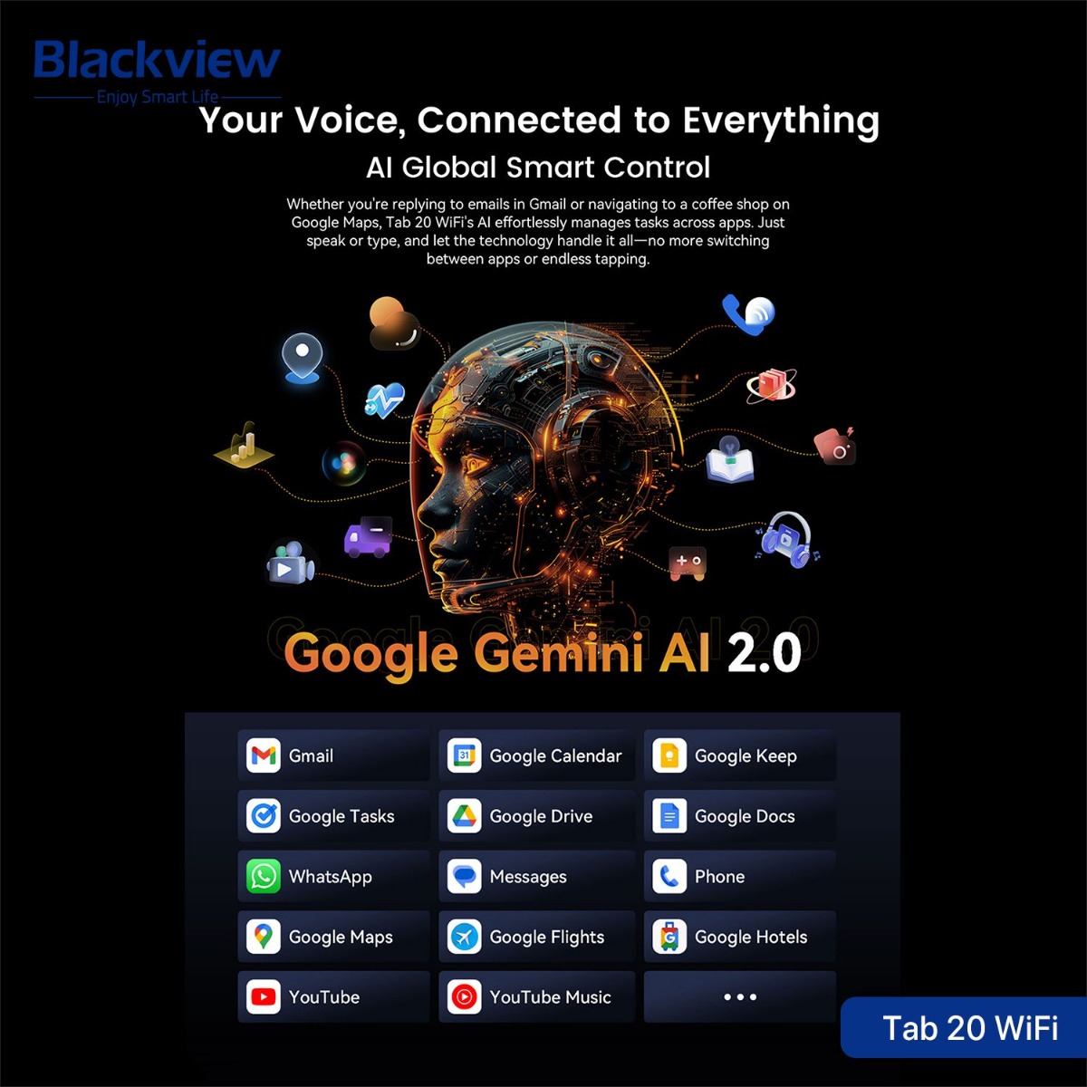 Blackview Tab 20 WiFi Tablet Device - (10.1inch | 64 + 4GB | WiFi)