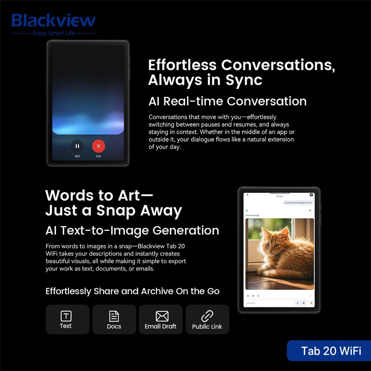 Blackview Tab 20 WiFi Tablet Device - (10.1inch | 64 + 4GB | WiFi)