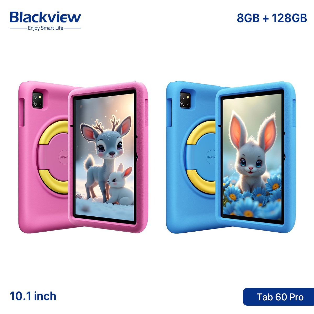 جهاز تابلت Blackview Tab 60 Pro Kids - (10.1 انش | 128 + 8 جيجابايت | 4G + WiFi)
