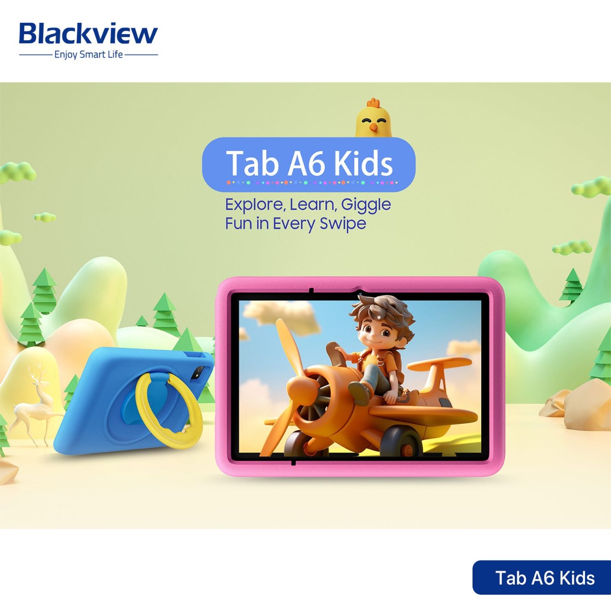 جهاز تابلت Blackview Tab A6 Kids - (10.1 انش | 128 + 4 جيجابايت | WiFi)