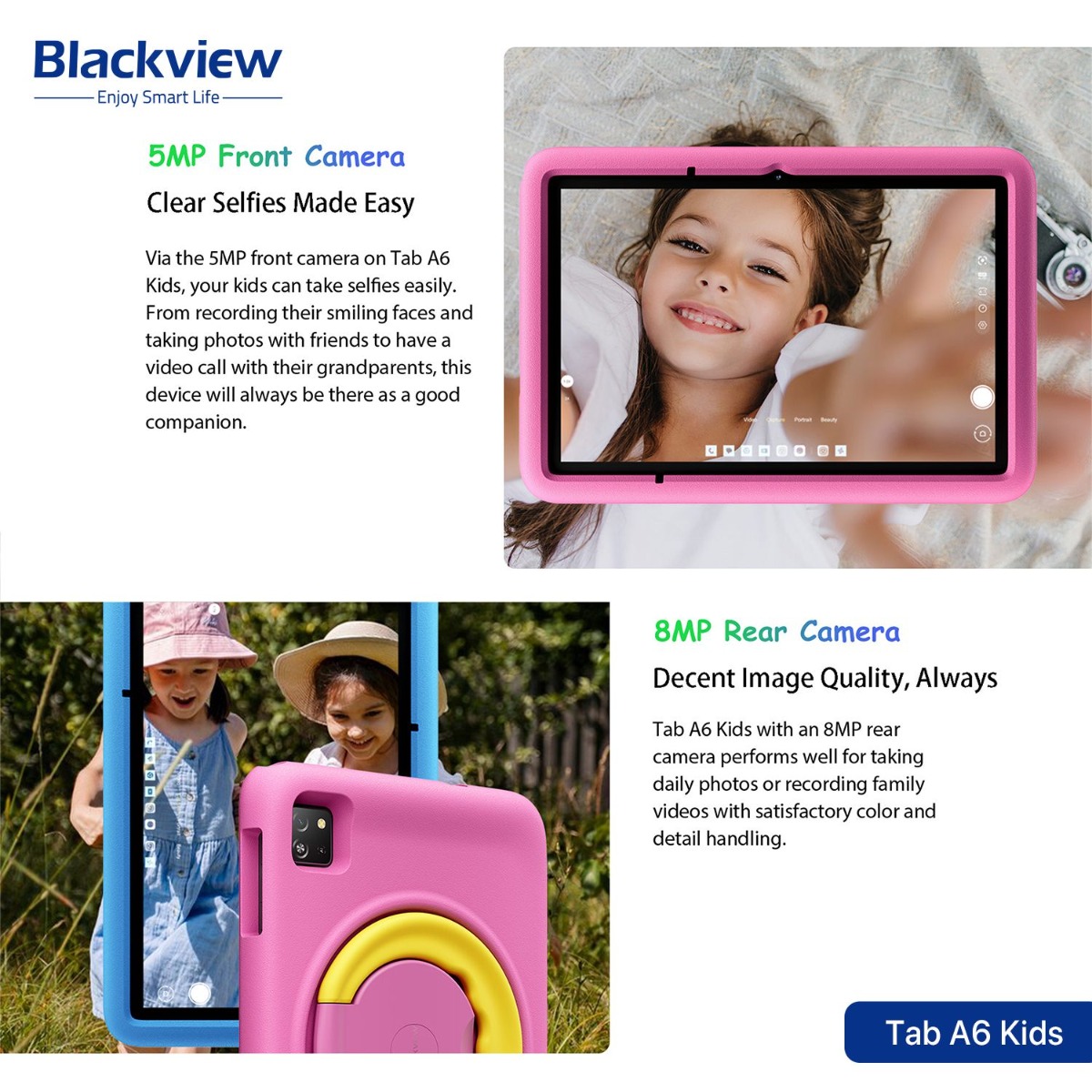 جهاز تابلت Blackview Tab A6 Kids - (10.1 انش | 128 + 4 جيجابايت | WiFi)