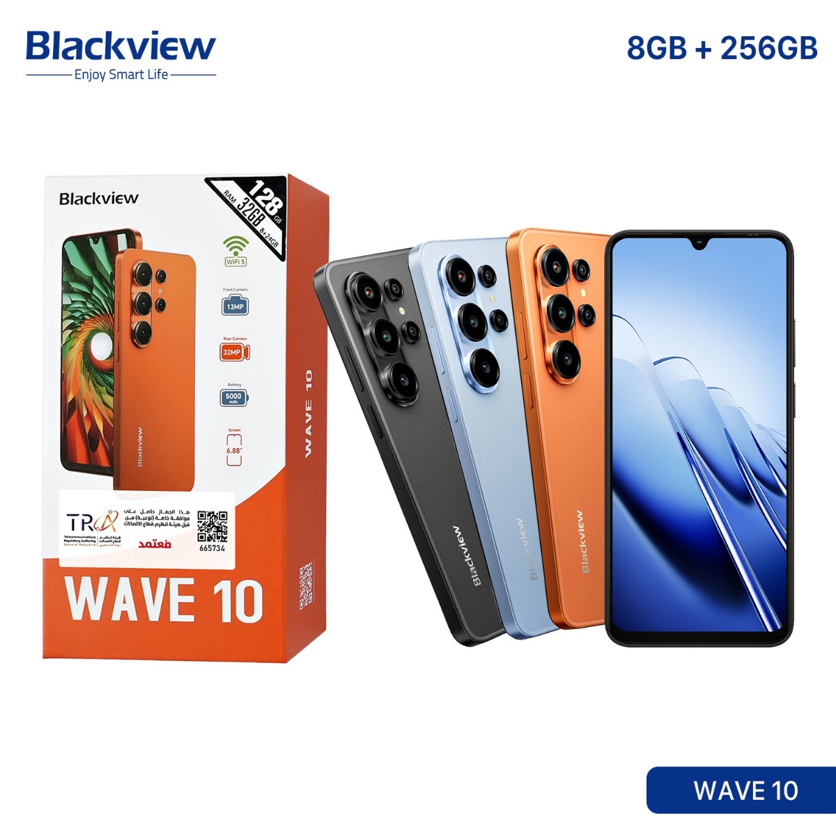 Blackview WAVE 10 SmartPhone - (256GB + 8GB | 4G)