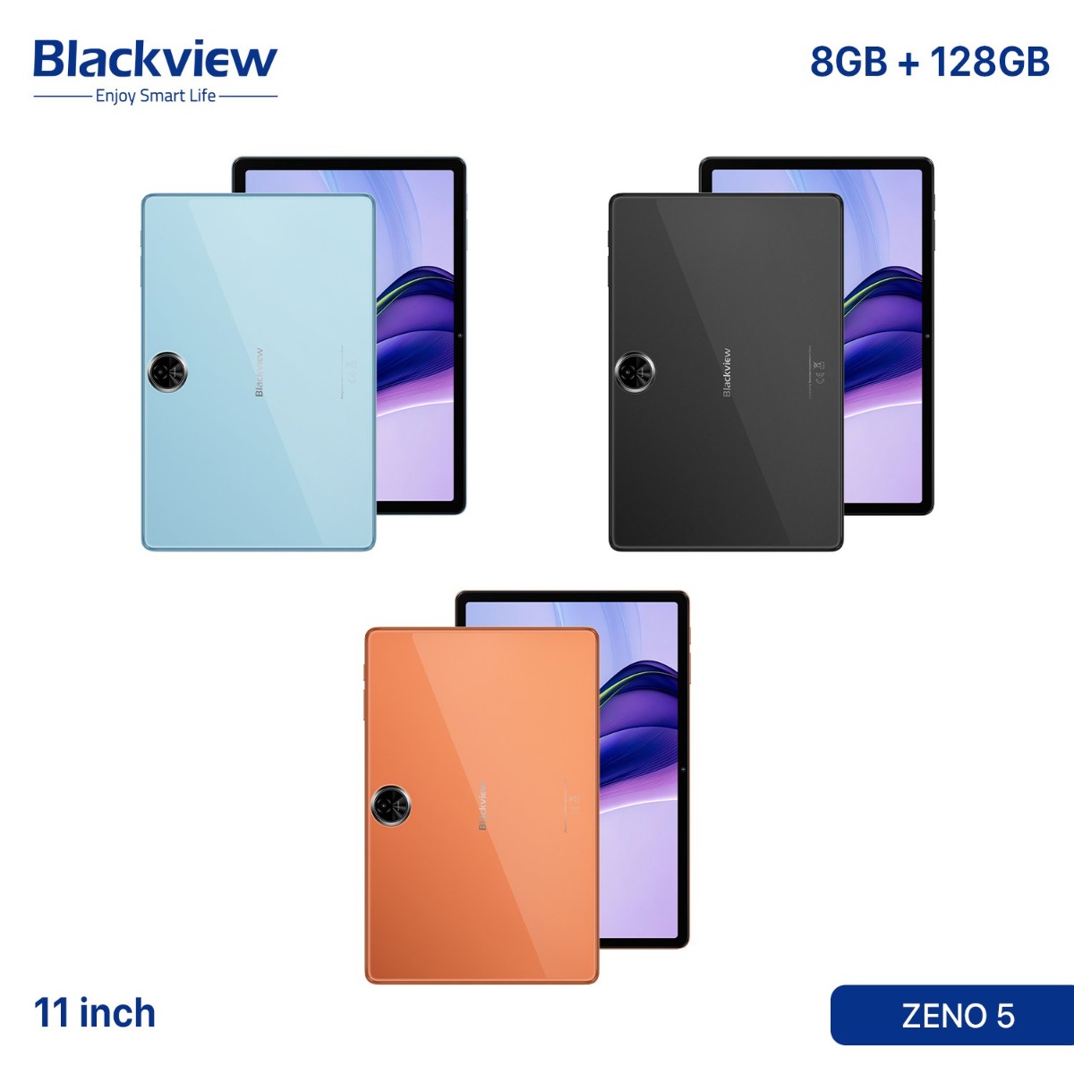 Blackview ZENO 5 Tablet Device - (11inch | 128 + 8GB | WiFi + 4G)