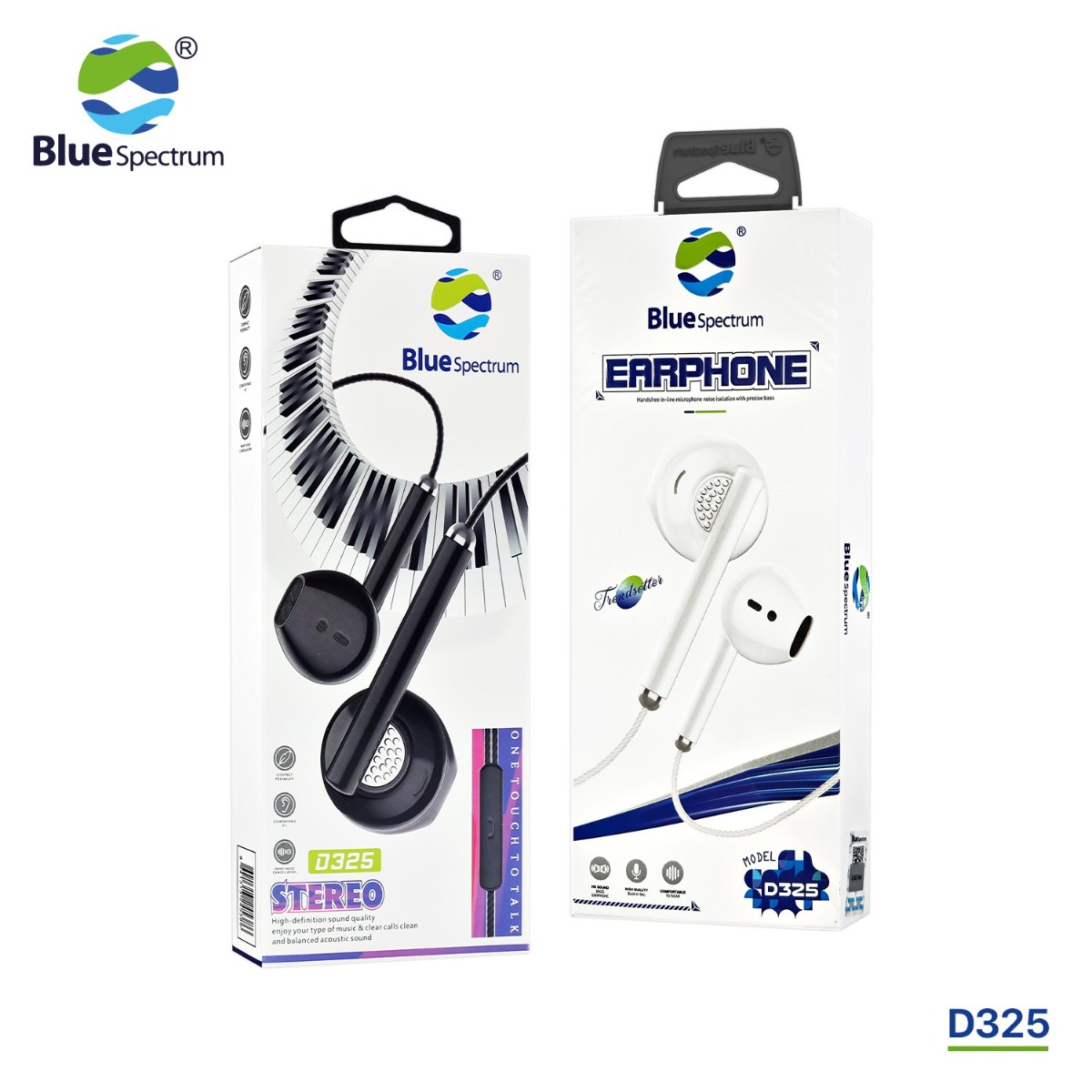 Blue Spectrum D325 Earphone