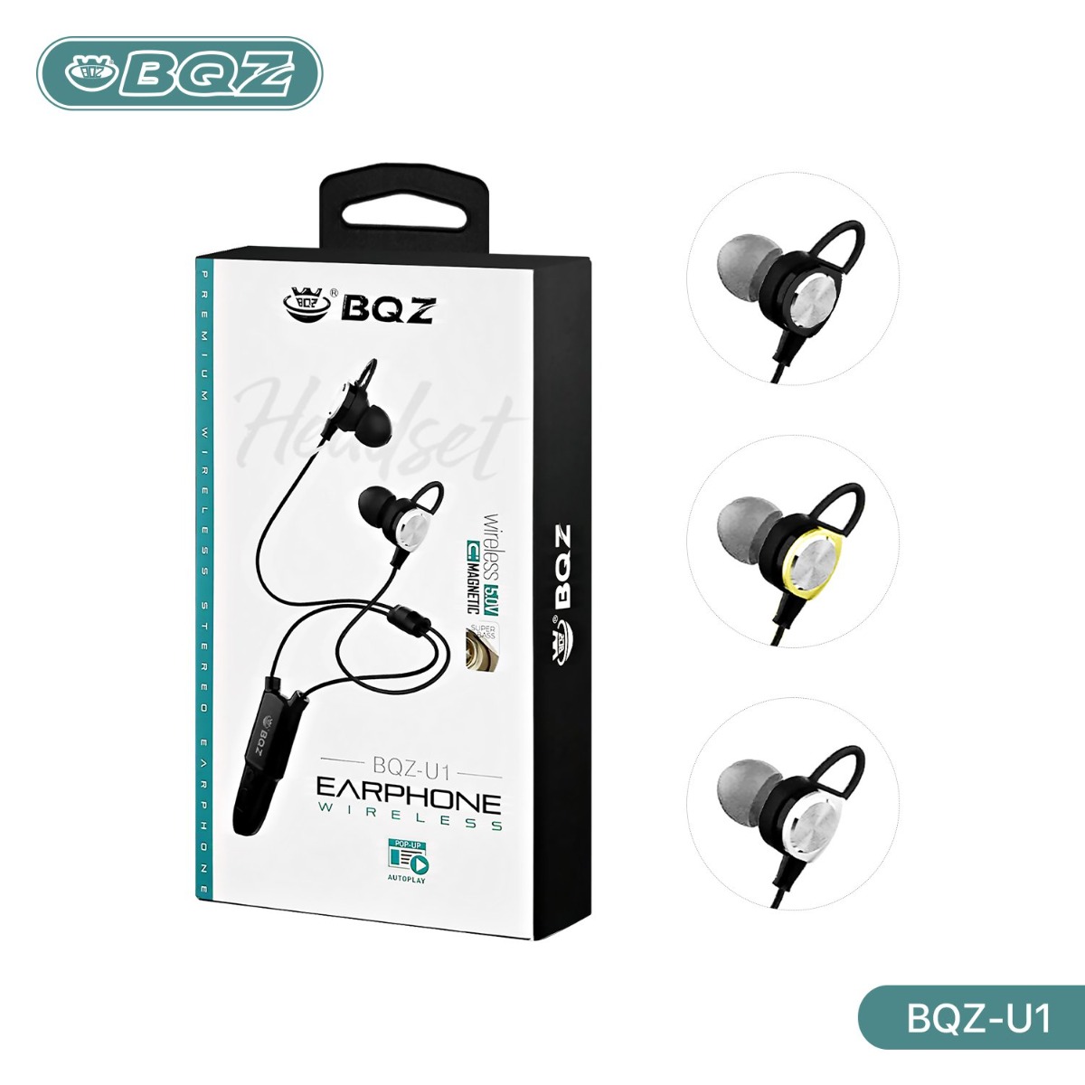 سماعة أذن BQZ BQZ-U1 بلوتوث رياضية