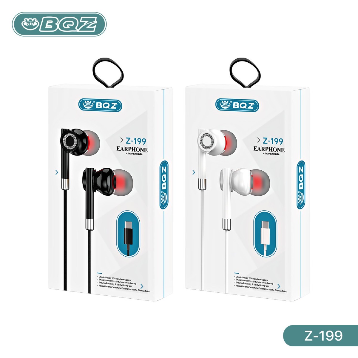 BQZ Z-199 Type-C Earphone