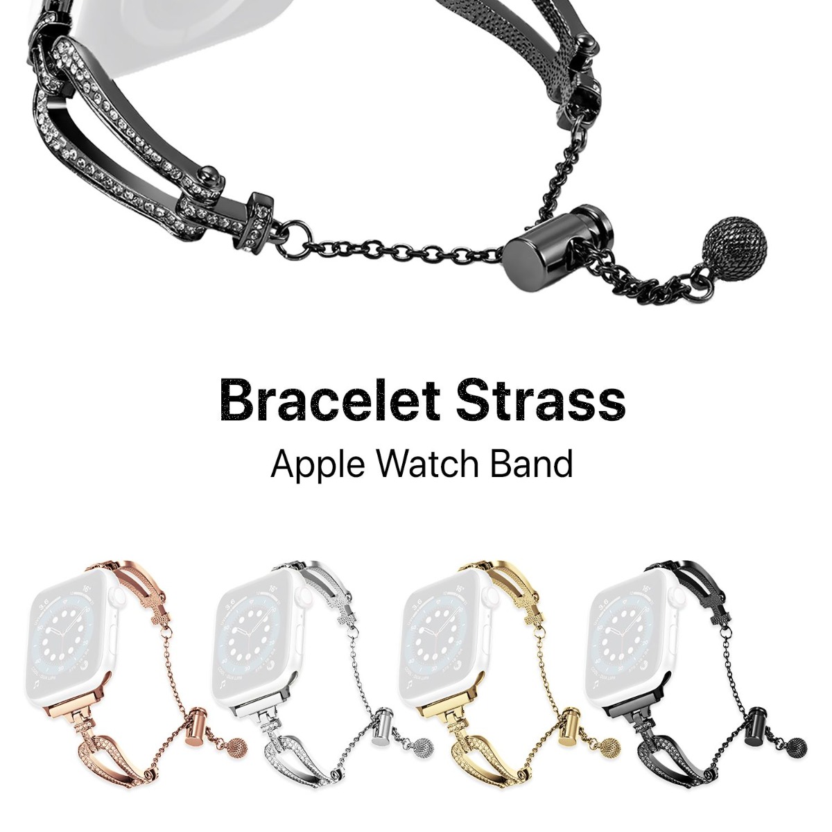 Bracelet Strass Apple Watch Band