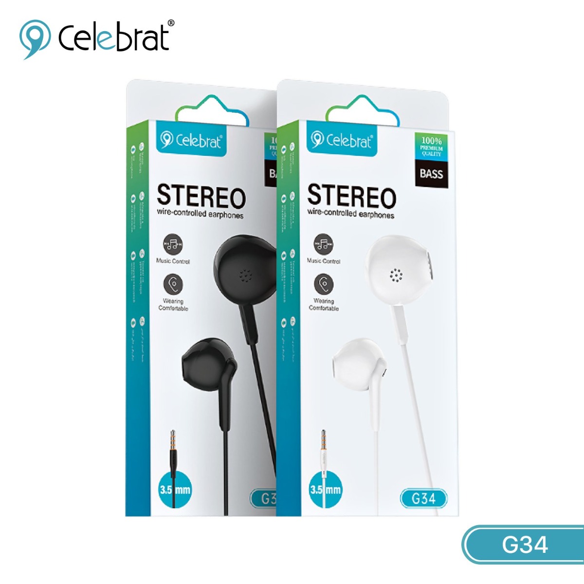 Celebrat G34 Earphone
