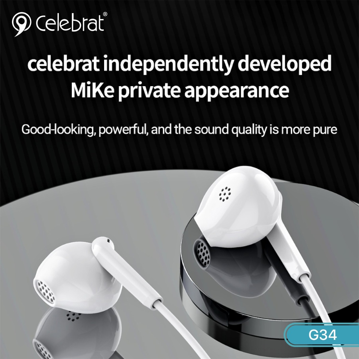 سماعة أذن Celebrat G34