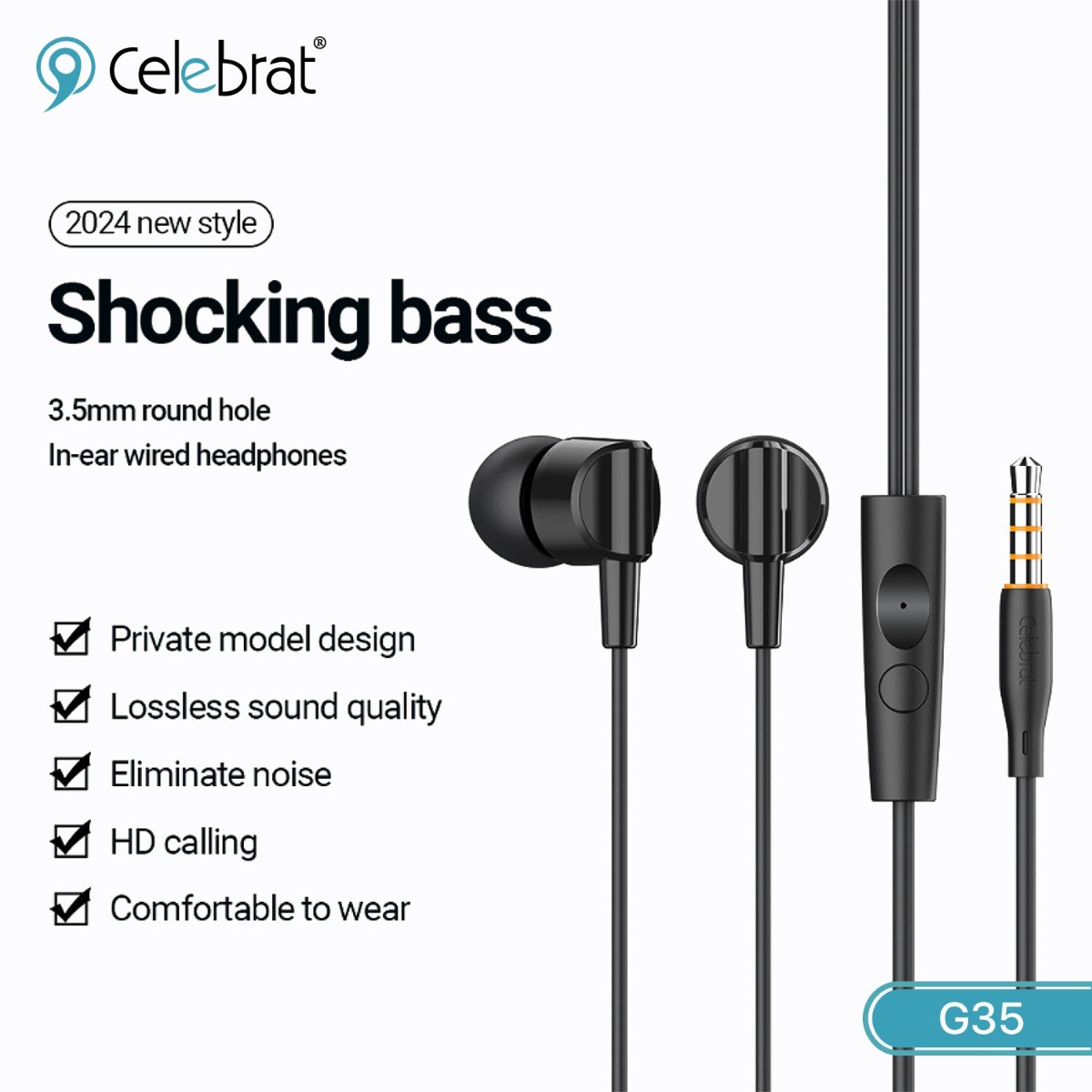 Celebrat G35 Earphone